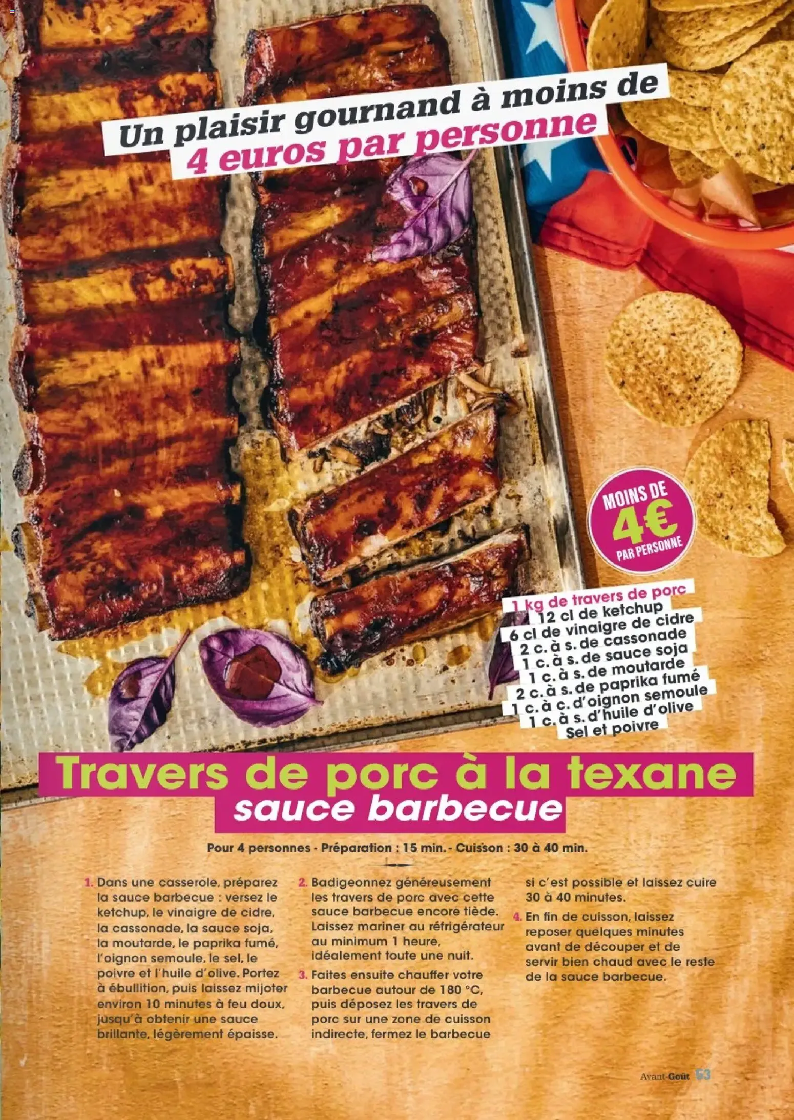 Avant-Gout Grand Frais - Été 2026 du 30 septembre au 31 octobre 2026 - Catalogue page 53