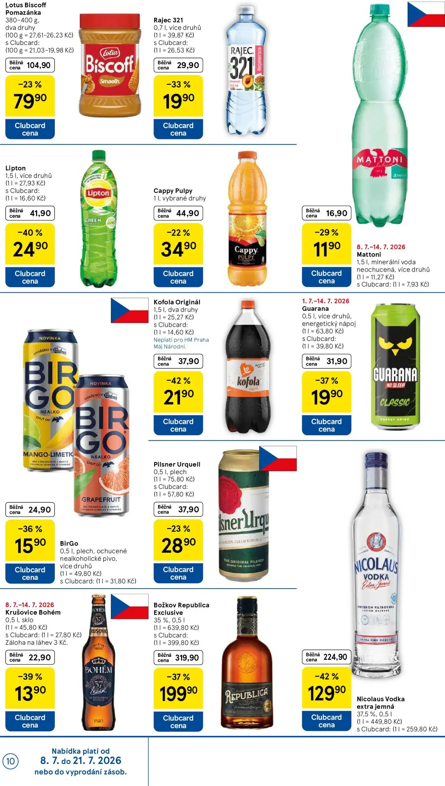 Tesco leták na tento + příští týden 08.07.2026 - 8. července 14. července 2026 - Page 10