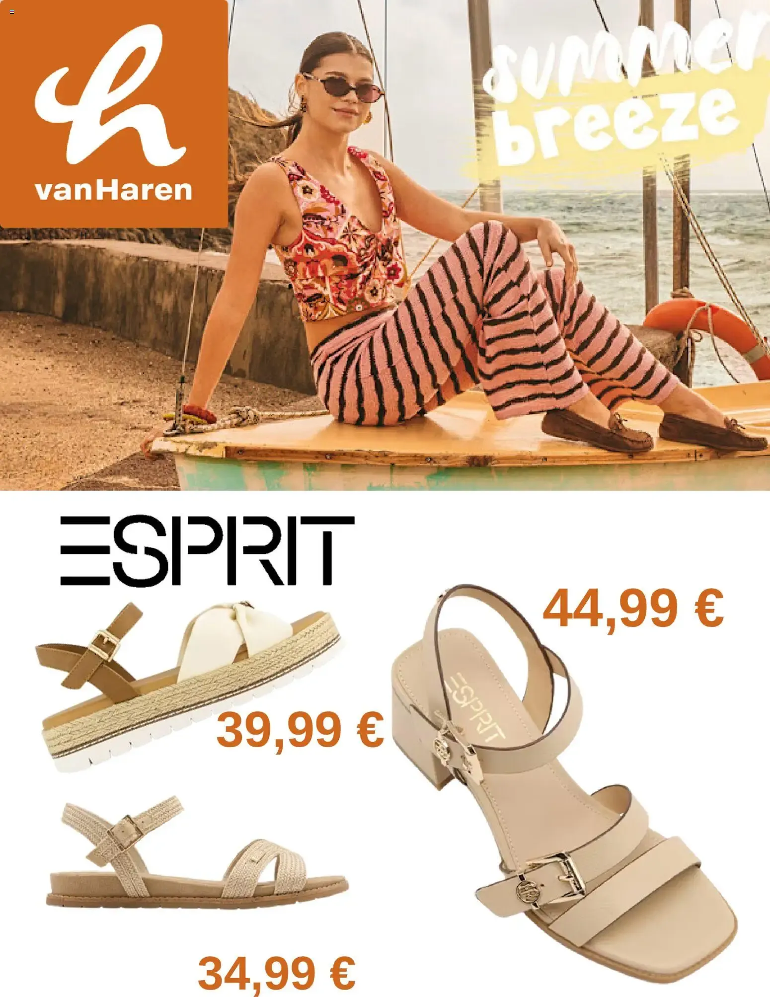 van Haren Summer Breeze - Colección de Sandalias van 10 juni tot 9 juli 2026 - Folder pagina 1