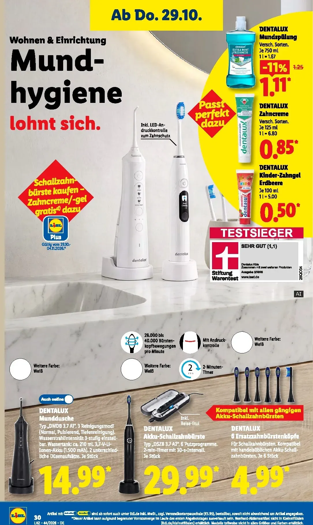 Lidl Prospekt – von Montag 26.10.2026 bis Samstag 31.10.2026 von 26. Oktober bis 31. Oktober 2026 - Prospekt seite 53