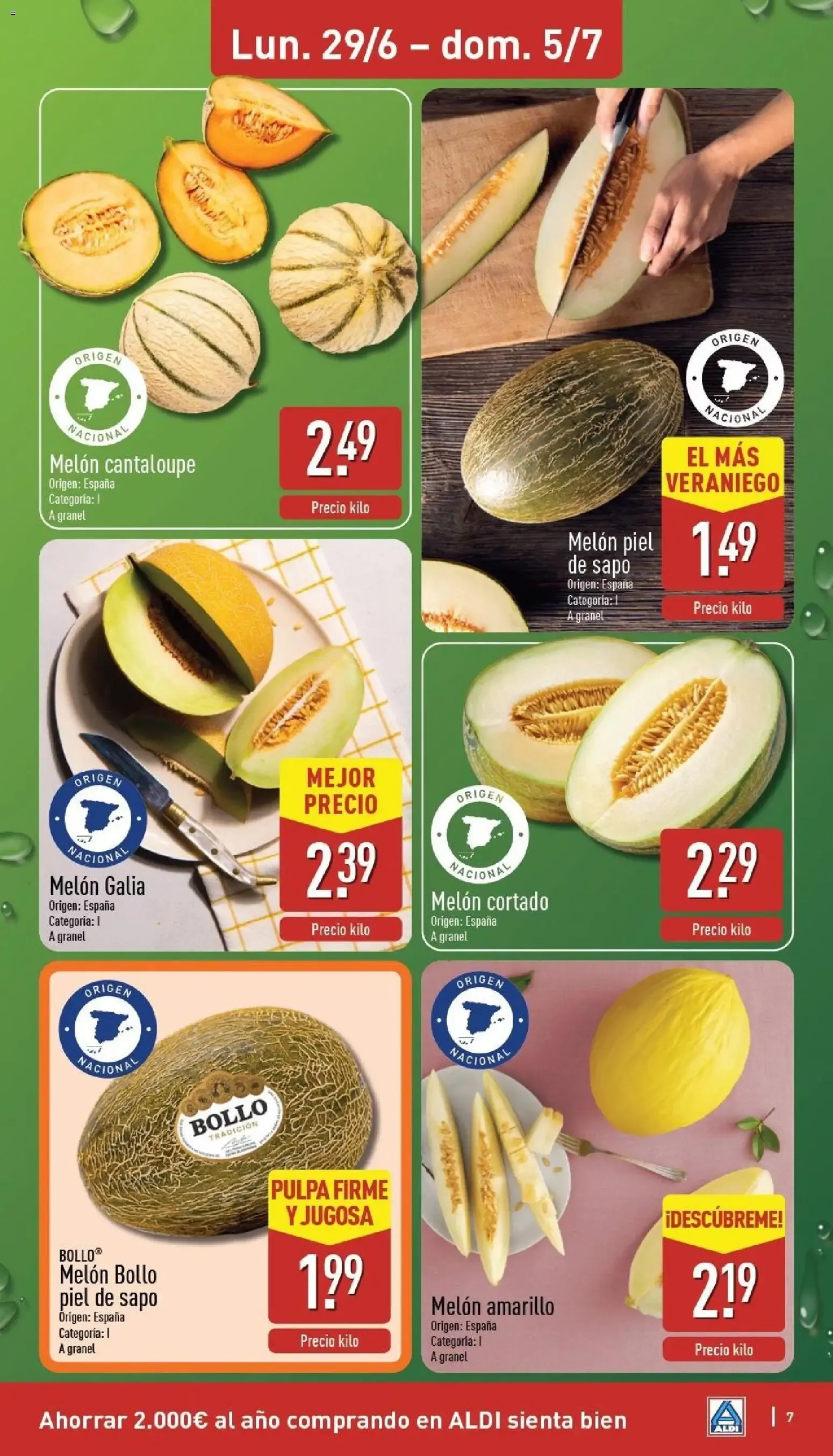 Catálogo de Aldi folleto Península del 29/06/2026 | Catálogo 29 de junio al 5 de julio 2026 - Página 7