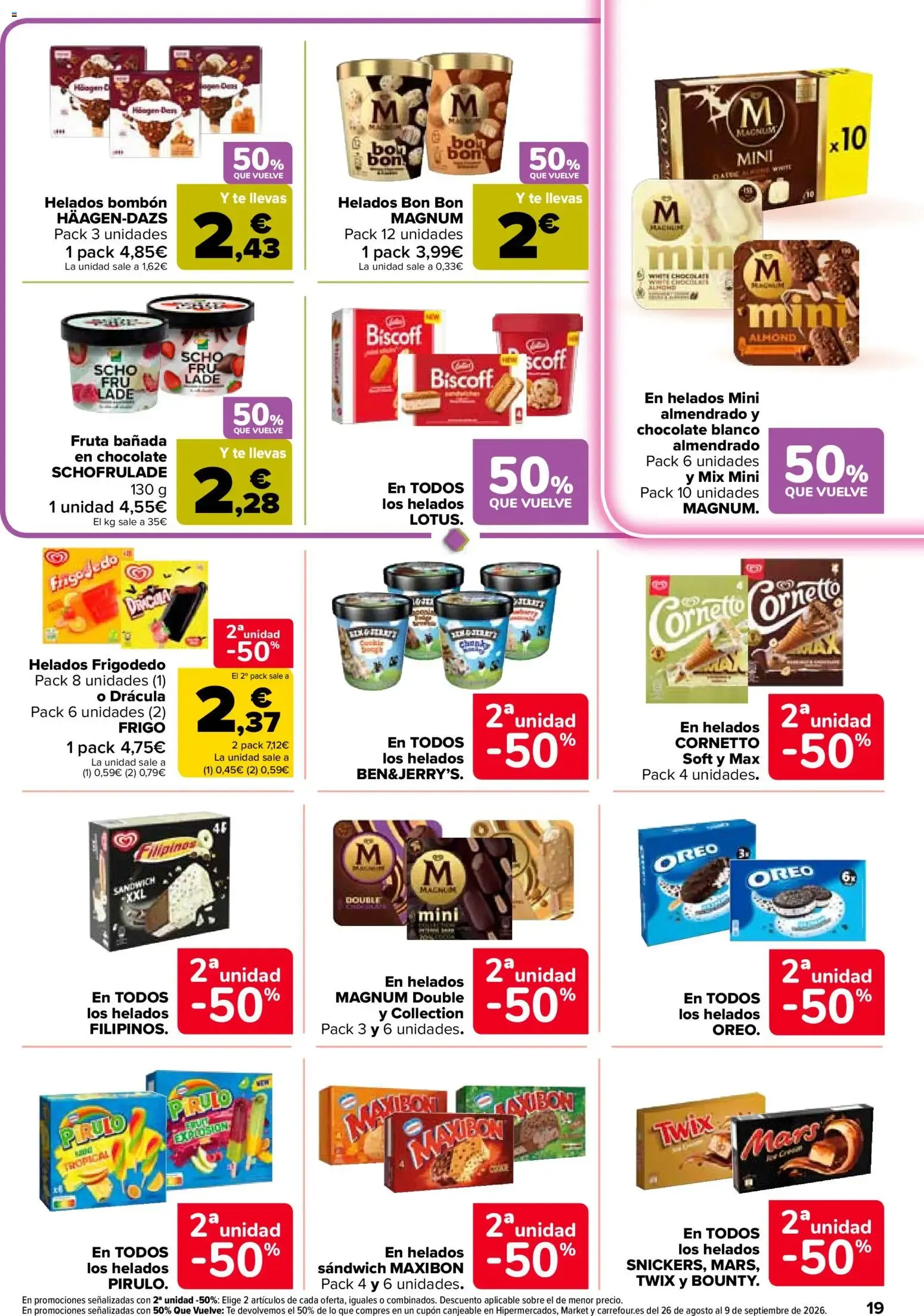 Catálogo de Carrefour folleto del 11/08/2026 | Catálogo 11 de agosto al 25 de agosto 2026 - Página 19
