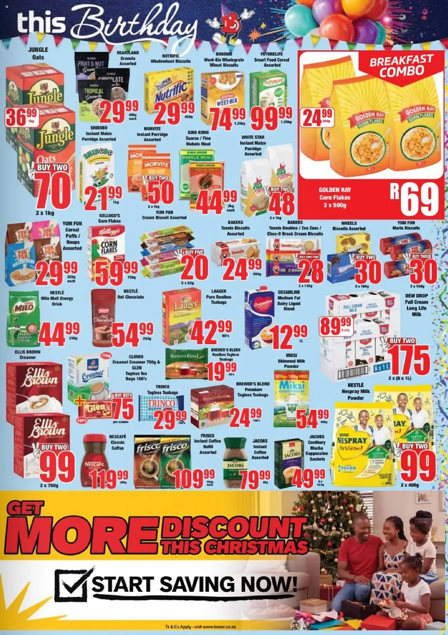 Boxer: Más en este Cumpleaños + Datos Gratis from 24 August to 6 September 2026 - Catalogue Page 5