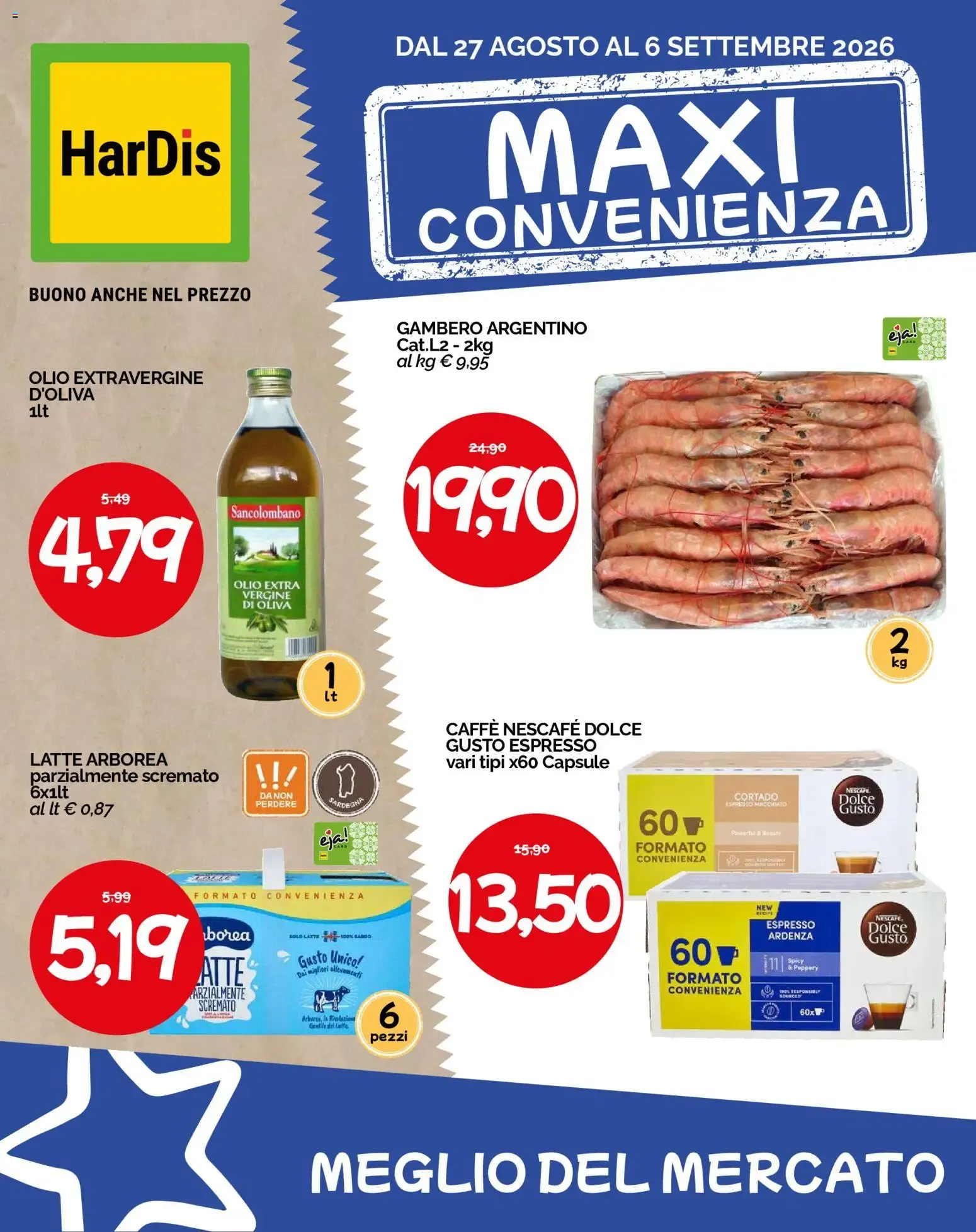 HarDis volantino dal 27/08/2026 - online Offerte da 27 agosto a 6 settembre di 2026 - Pagina del volantino 1