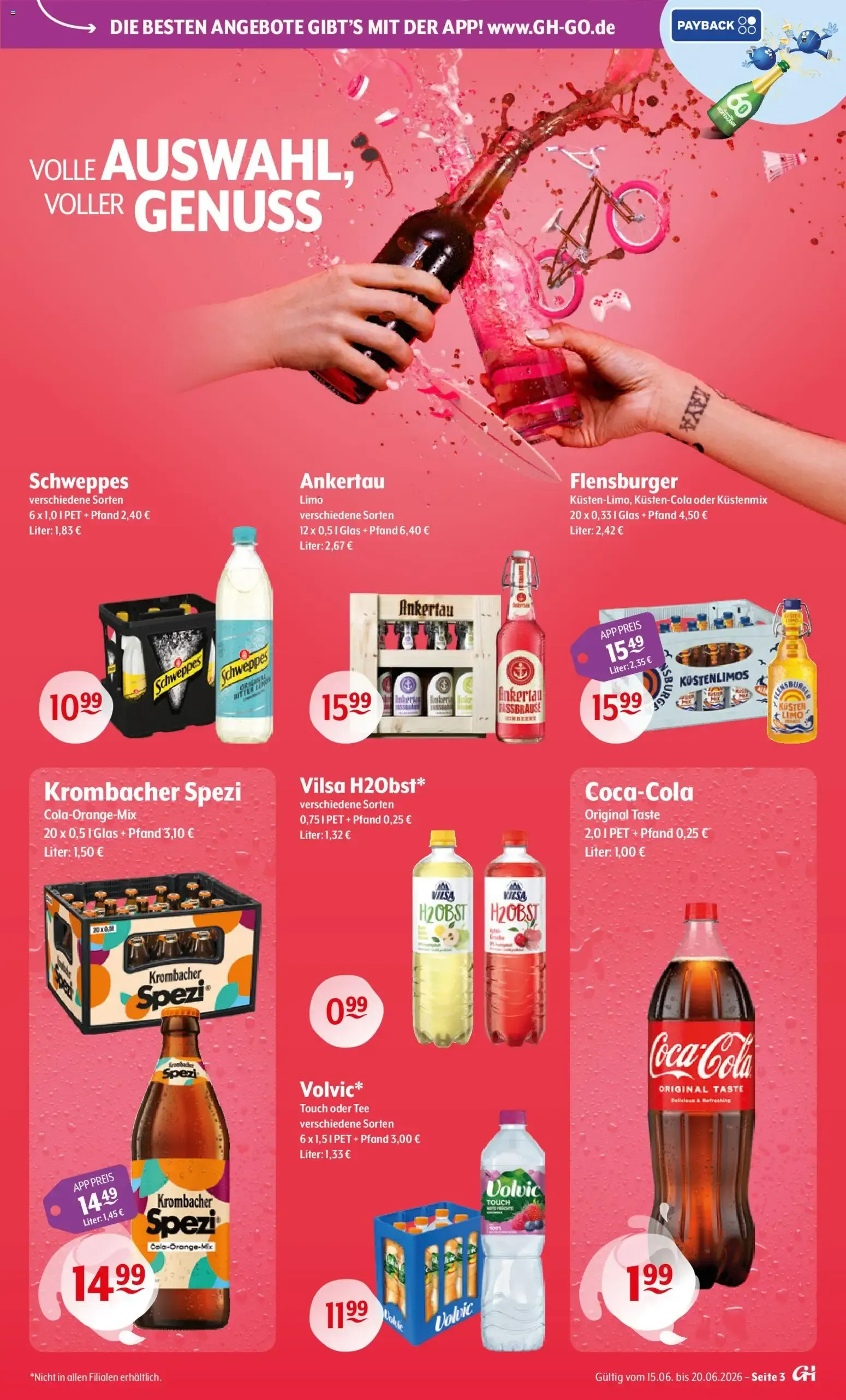 Getränke Hoffmann - Jubiläumsdeals von 15. Juni bis 20. Juni 2026 - Prospekt seite 3