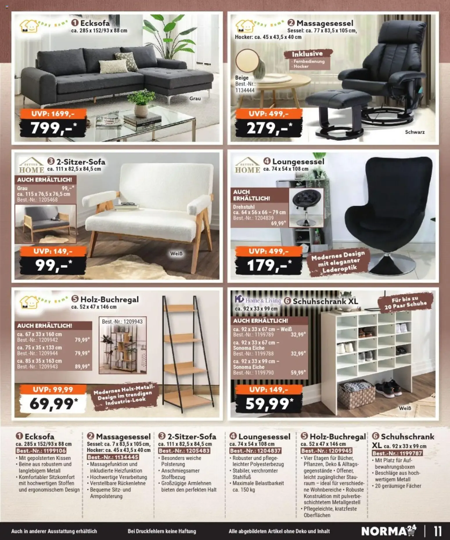 Norma Bestellmagazin September 2026 (ab 01.09.2026) zum blättern » Angebote von 1. September bis 30. September 2026 - Prospekt seite 11