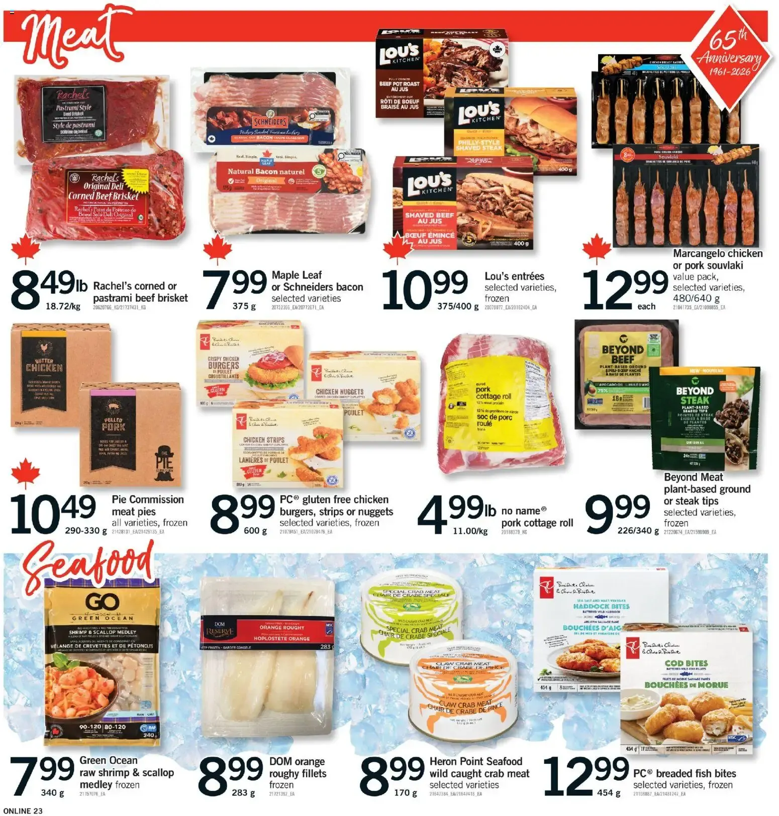 Fortinos weekly flyer / circulaire from Oct 22, 2026 > weekly specials & deals from October 22 to October 28 2026 - flyer page 20