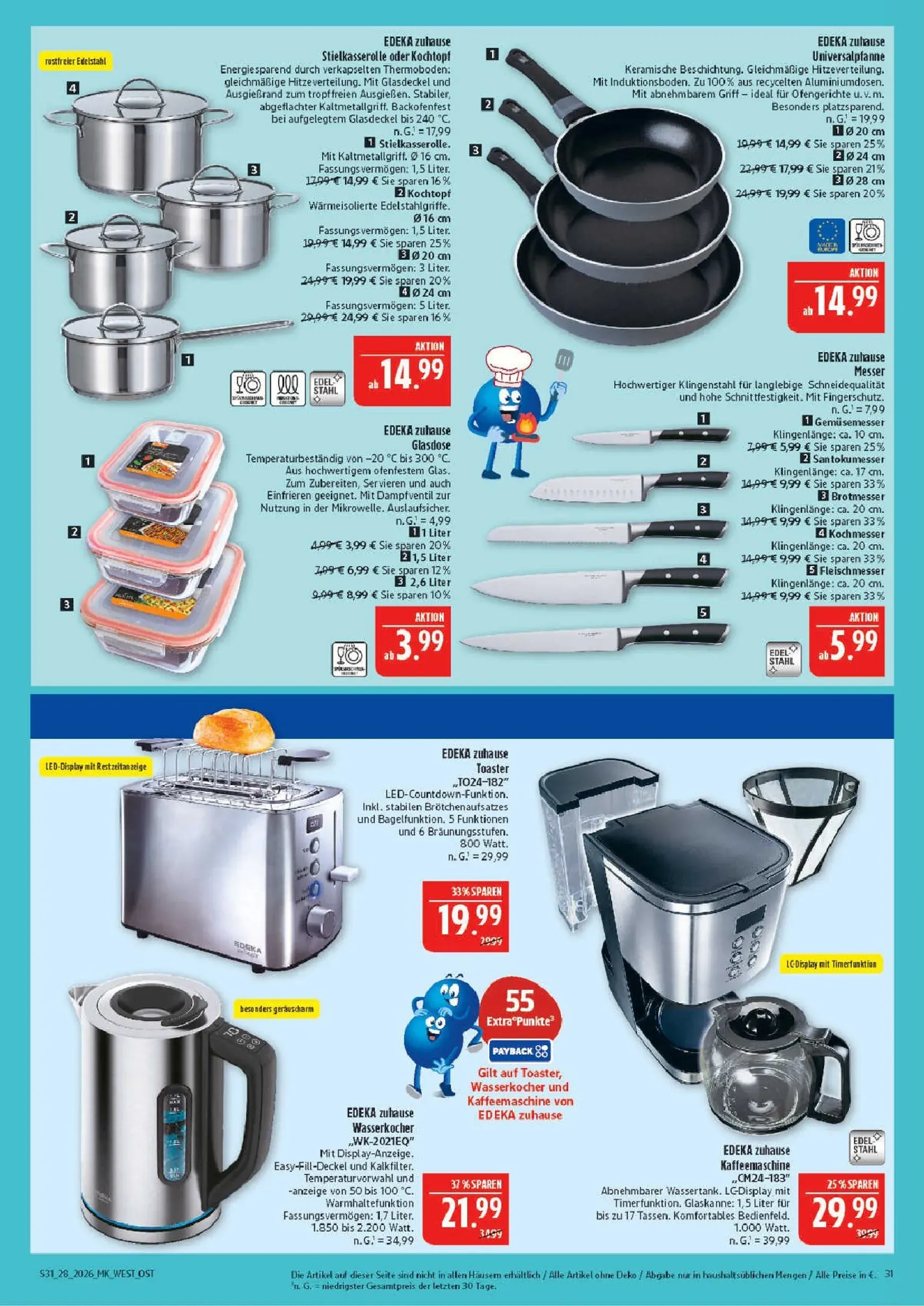 Marktkauf Prospekt – von Montag 06.07.2026 bis Samstag 11.07.2026 von 6. Juli bis 11. Juli 2026 - Prospekt seite 31