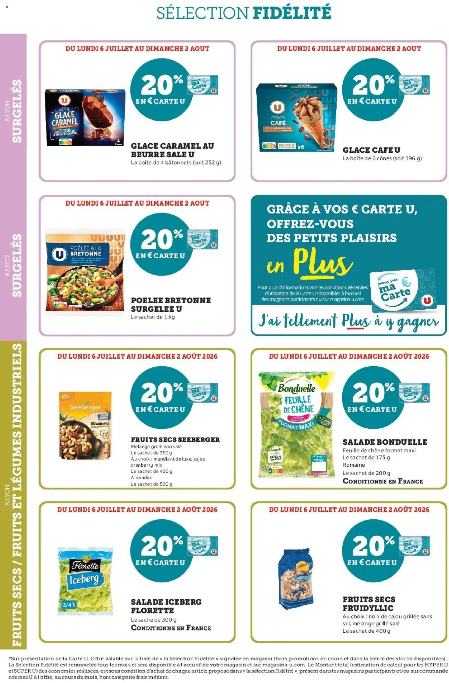 U Express - Ma sélection Carte U Juillet à partir du 06/07/2026 - promo en ligne du 6 juillet au 2 août 2026 - Catalogue page 11