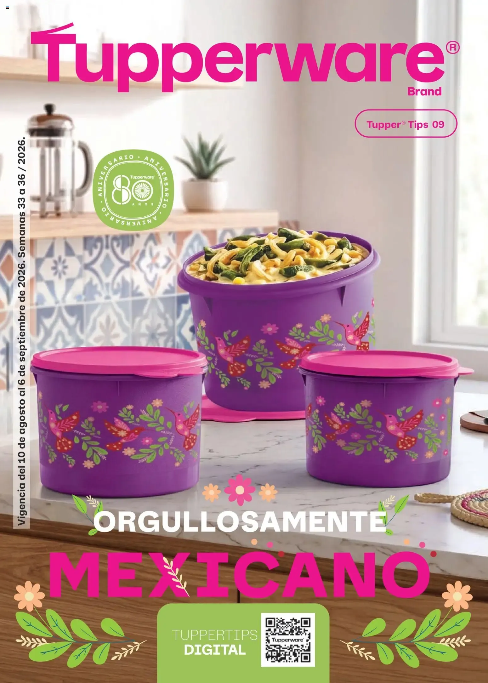 Catálogo de Tupperware® Tupper® Tips 09 10 de agosto al 6 de septiembre 2026 - Pagina 1