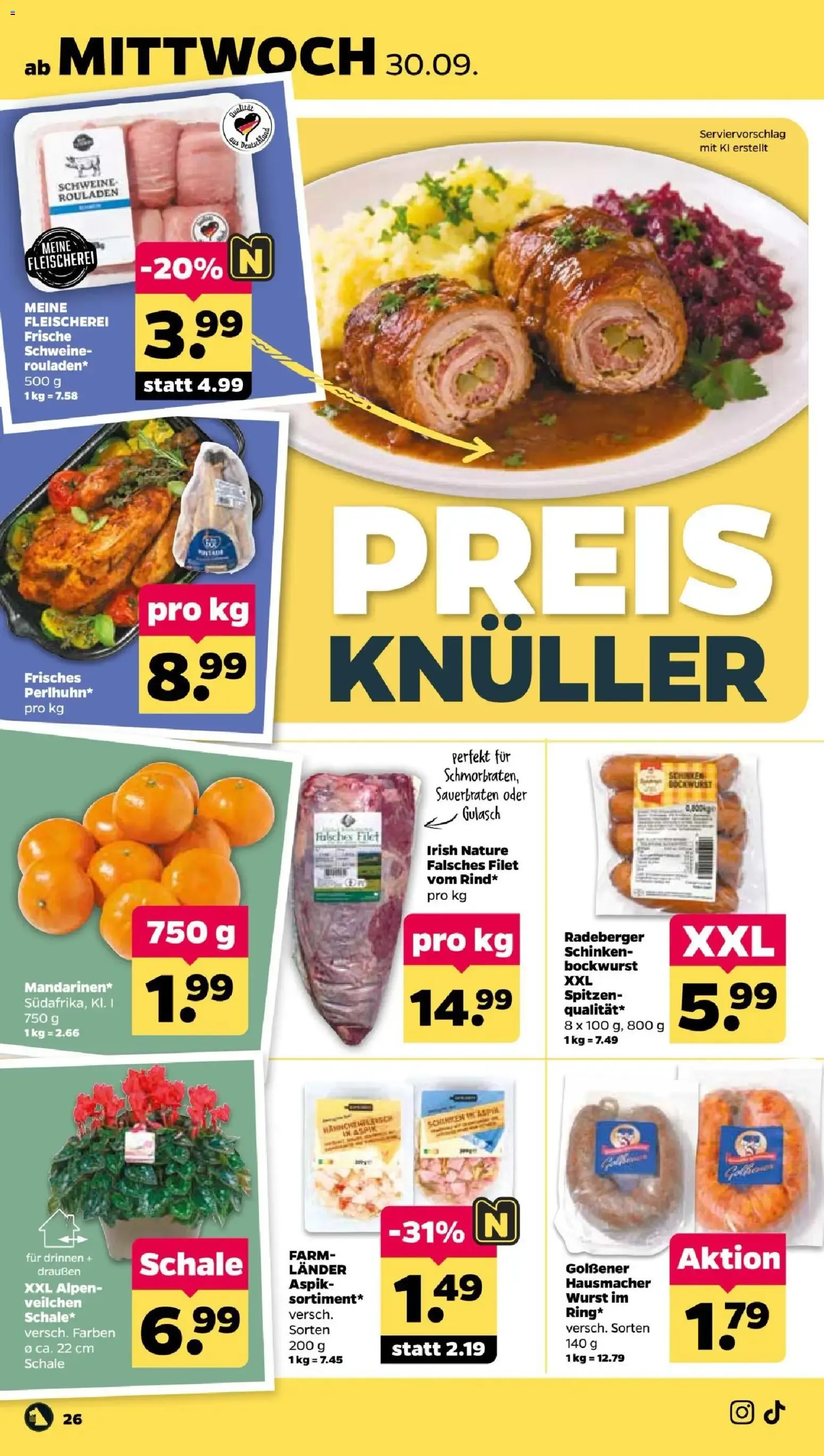 Netto Prospekt ab 28.09.2026 → Angebote nächste Woche von 28. September bis 2. Oktober 2026 - Prospekt seite 34