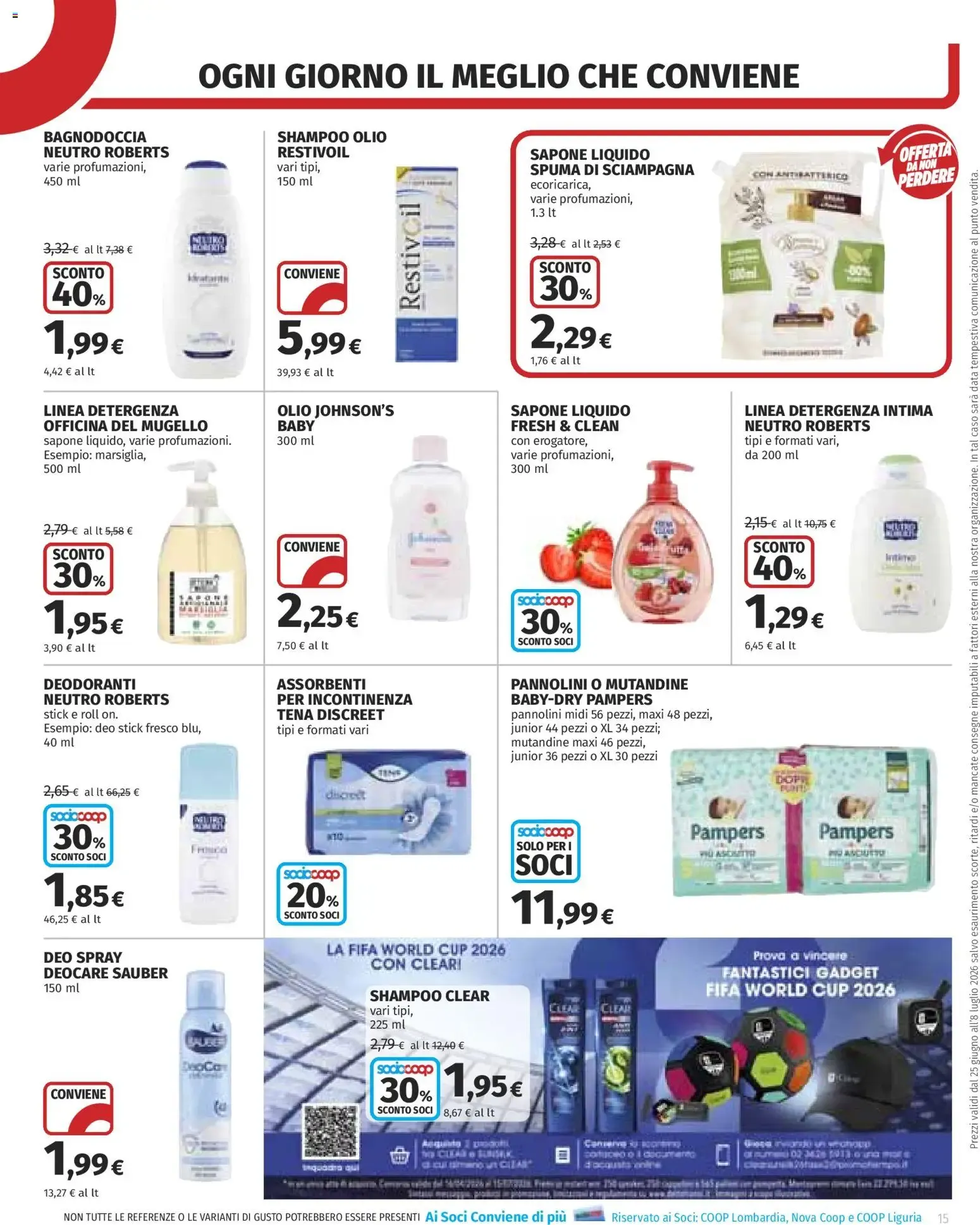 Volantino COOP Anteprima dal 25/06/2026 > NUOVO Promozioni da 25 giugno a 8 luglio di 2026 - Pagina del volantino 15