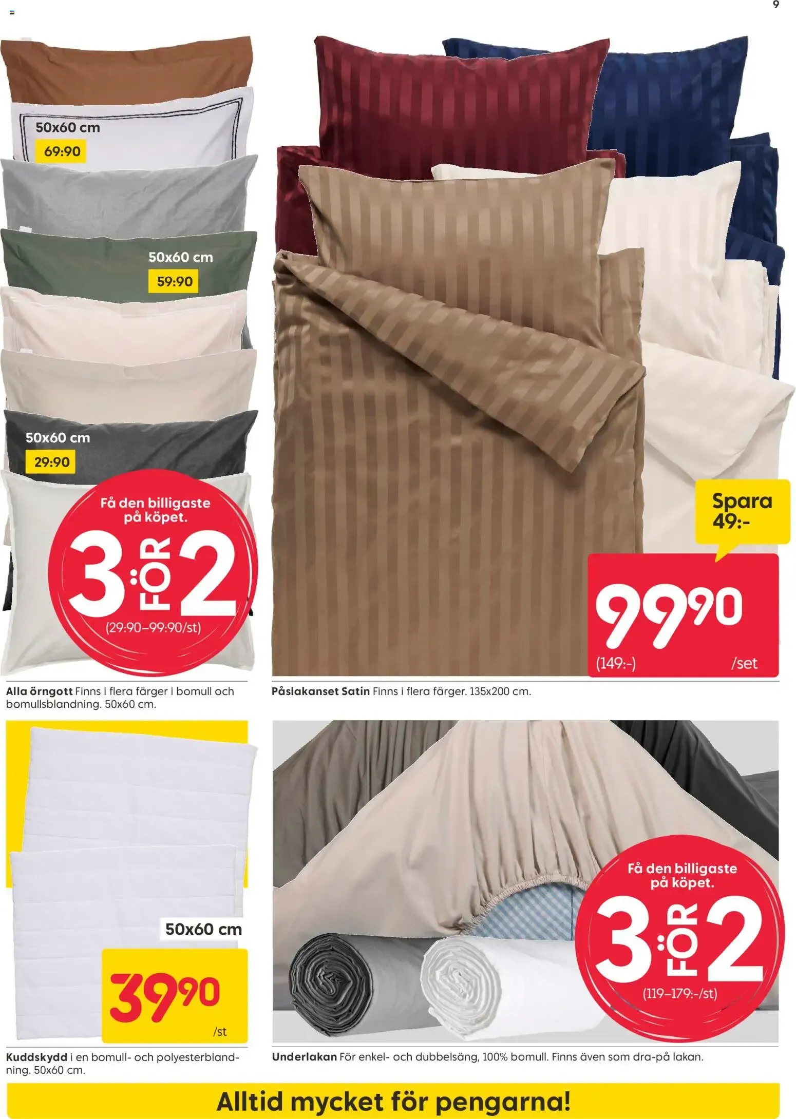 Rusta erbjudanden från 10/08/2026 - 16/08/2026 > Reklamblad nuvarande rabatter från 10 augusti till 16 augusti 2026 - Reklamblad sidor 9