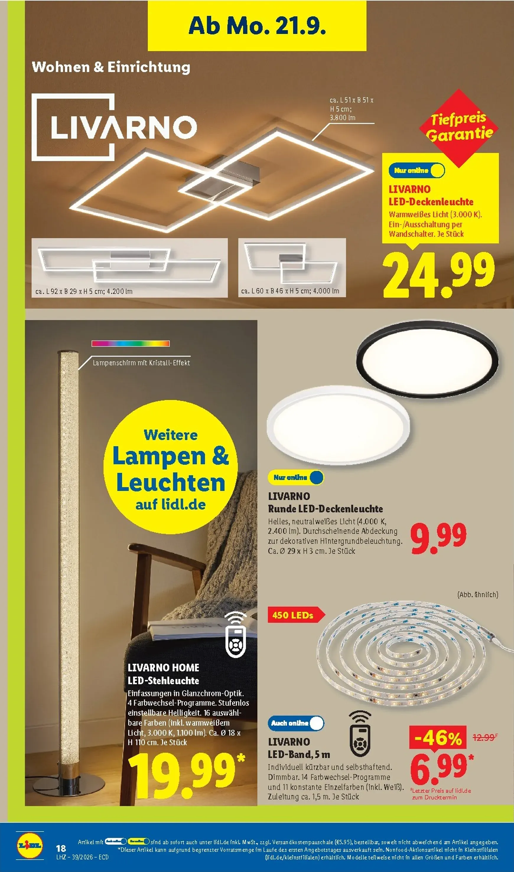 Lidl - Nonfood Prospekt nächste Woche – von Montag 21.09.2026 bis Samstag 26.09.2026 von 21. September bis 26. September 2026 - Prospekt seite 12