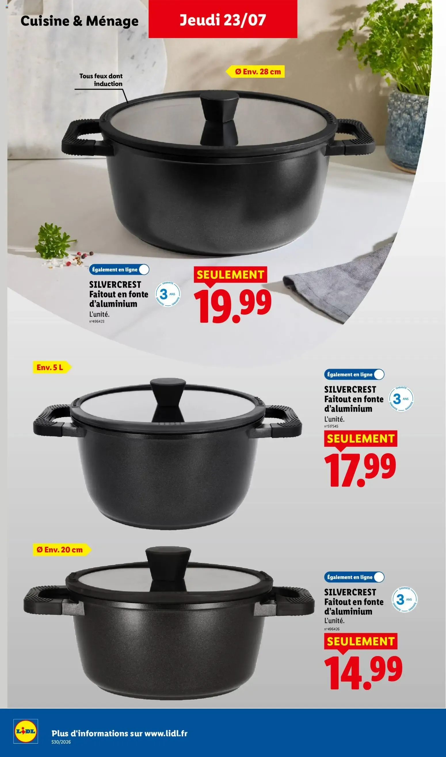 Catalogue LIDL du 23/07/2026 | Promo prospectus en ligne du 23 juillet au 29 juillet 2026 - Catalogue page 44
