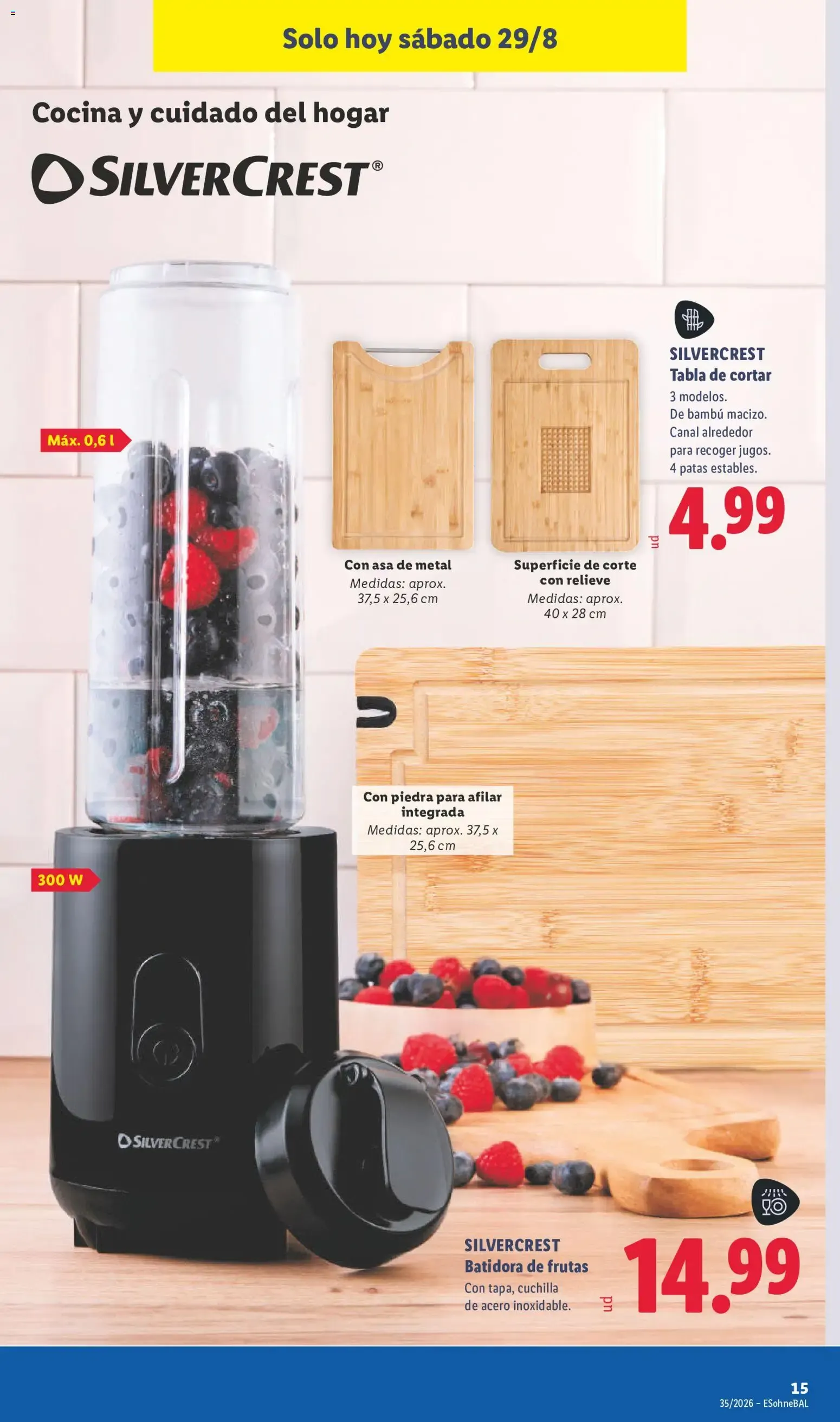 Catálogo de Lidl folleto de bazar del 24/08/2026 | Ofertas 24 de agosto al 30 de agosto 2026 - Página 27