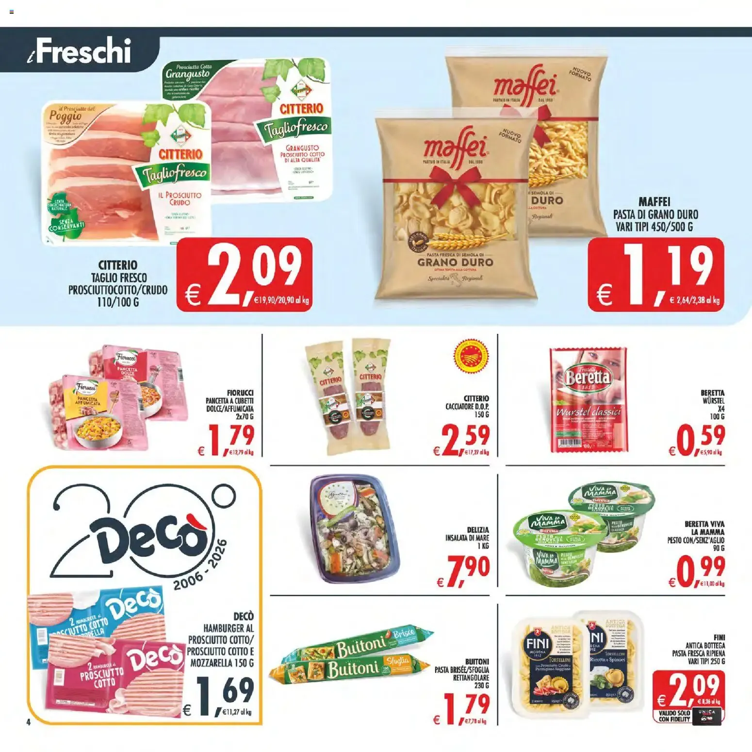 Nuovo Decò volantino Maxistore, Supermercati, Local Sicilia dal 01/09/2026 > offerte anteprima 🛍️ da 1 settembre a 10 settembre di 2026 - Pagina del volantino 4
