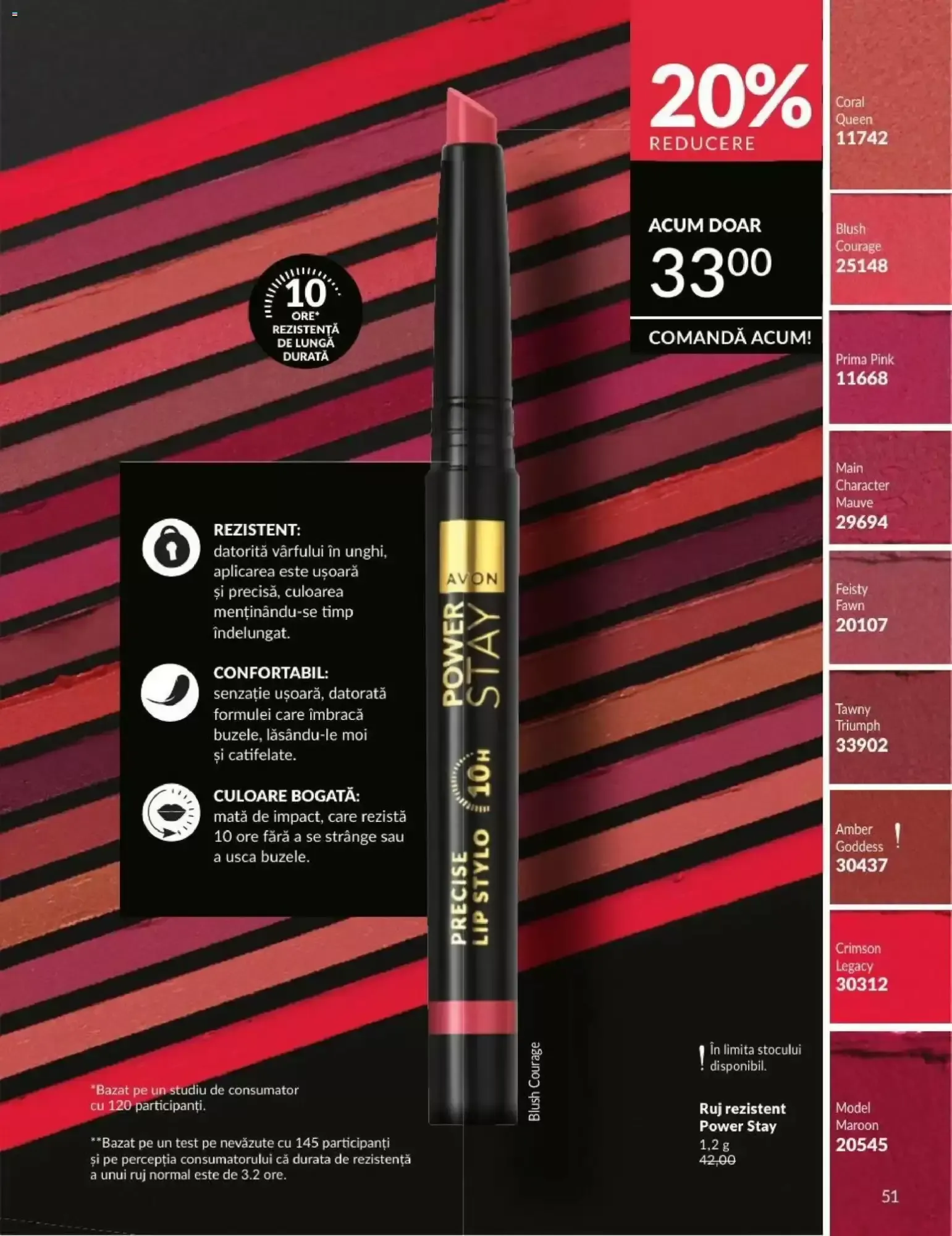 Catalog Avon | Campania 08/2026: Ruj Velvety Mousse de la 1 august până la 31 august 2026 - Revista Pagina 51