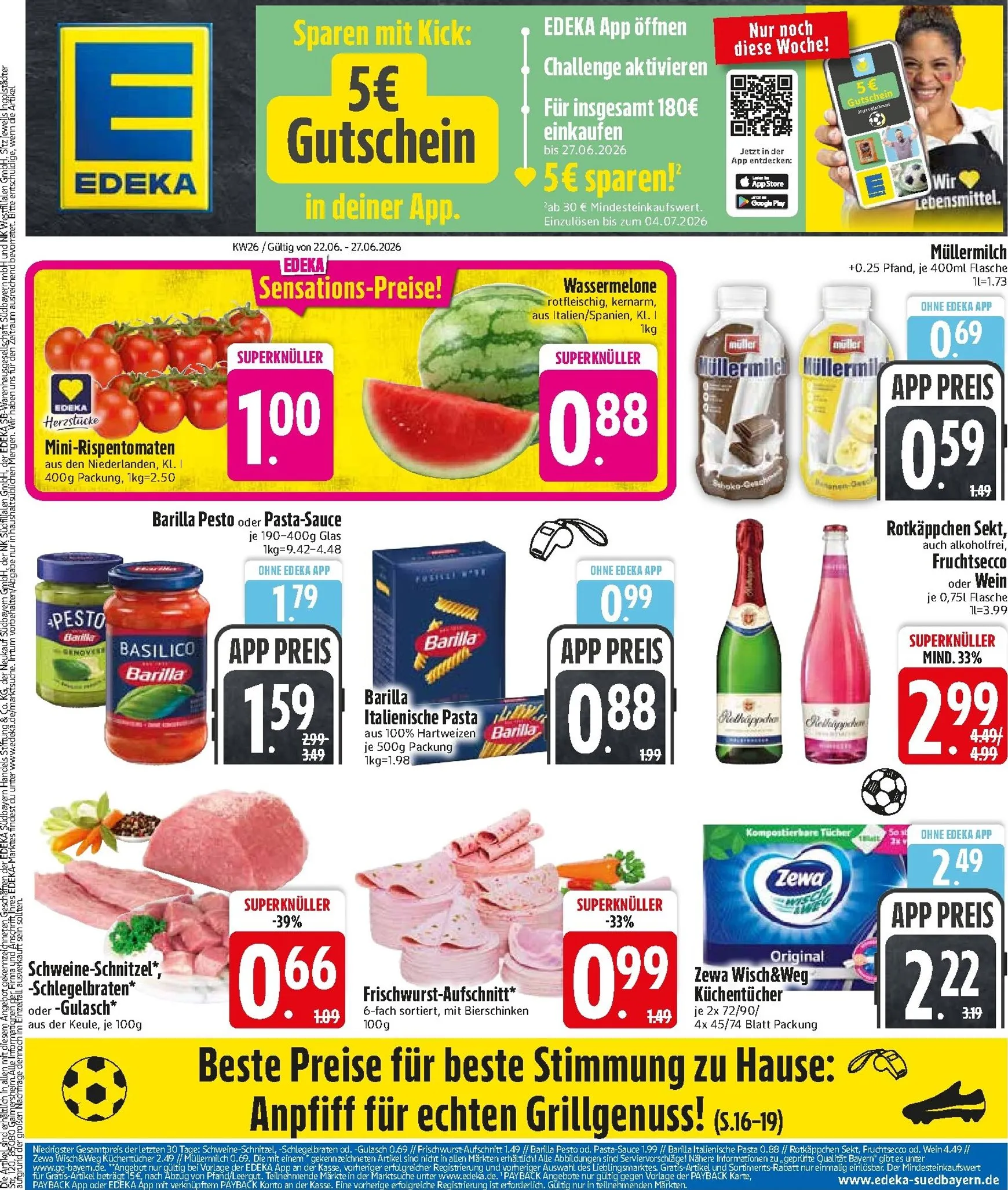 Edeka Prospekt – von Montag 22.06.2026 bis Samstag 27.06.2026 von 22. Juni bis 27. Juni 2026 - Prospekt seite 3