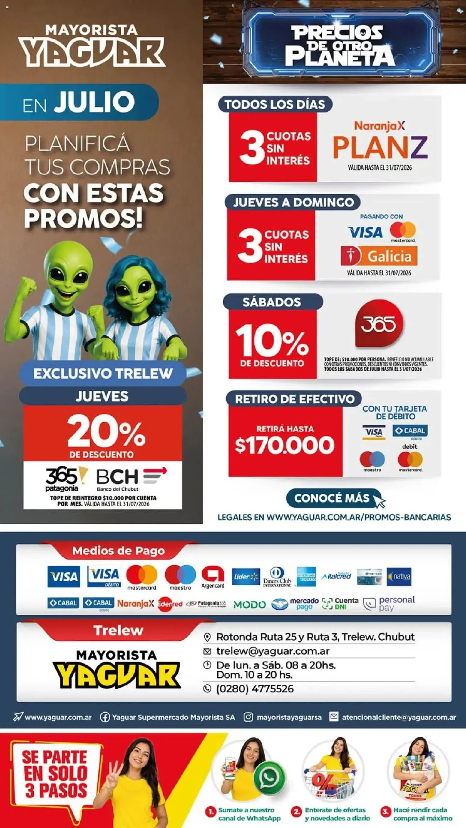 Ofertas de Yaguar - Oferta Semanal Trelew del 06/07/2026 - 12/07/2026 6 de julio al 12 de julio 2026 - Página 20 del catálogo