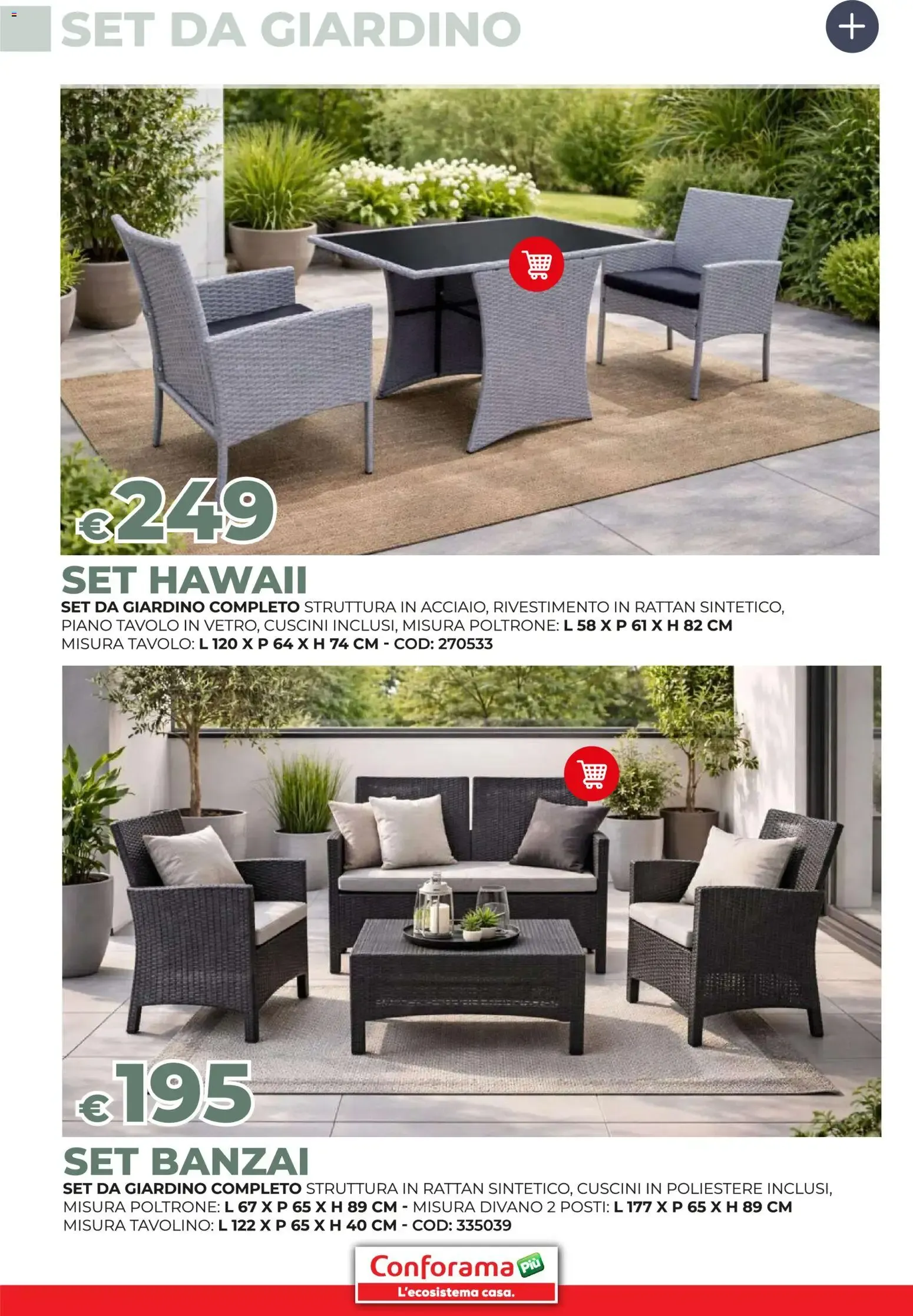 Conforama Collezione Arredo Giardino da 19 marzo a 30 settembre di 2026 - Pagina del volantino 60