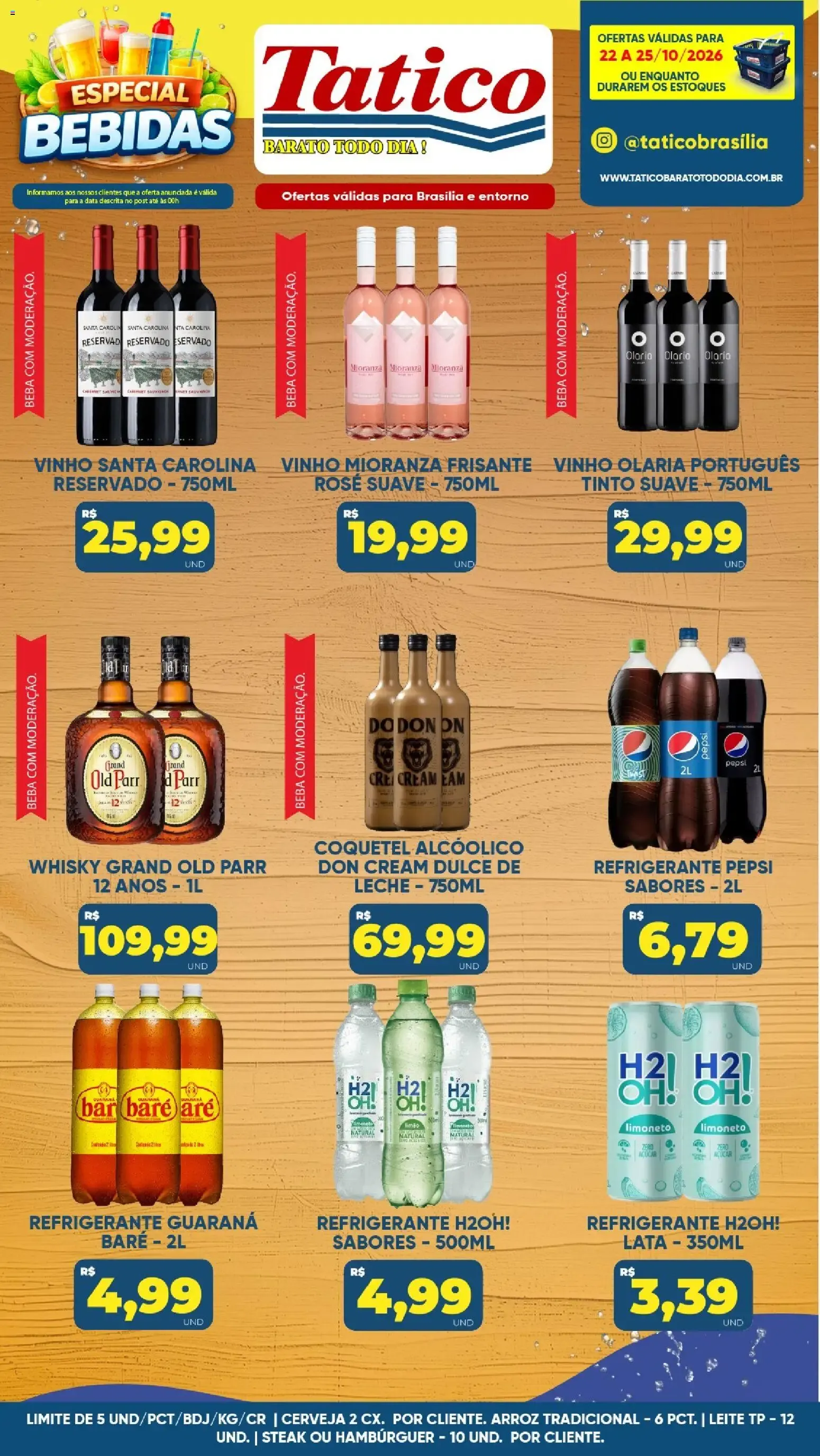 Encarte de Tatico ofertas Fim de Semana de 22/10/2026 | Promoções Online 22 de outubro até 25 de outubro 2026 - Pagina 8