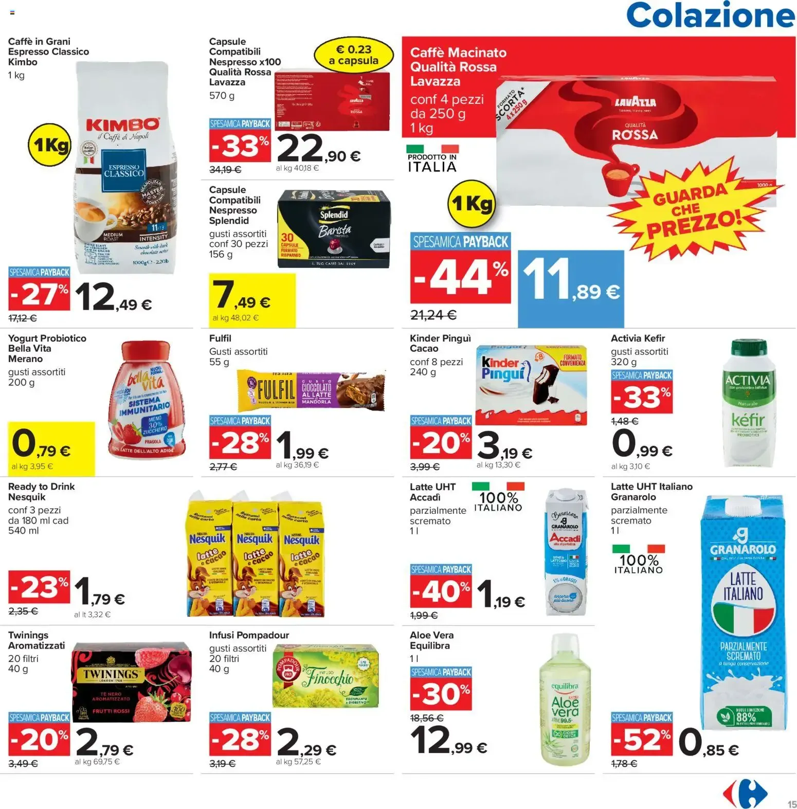 Carrefour Iper - Prezzi Imbattibili da 23 ottobre a 5 novembre di 2026 - Pagina del volantino 15
