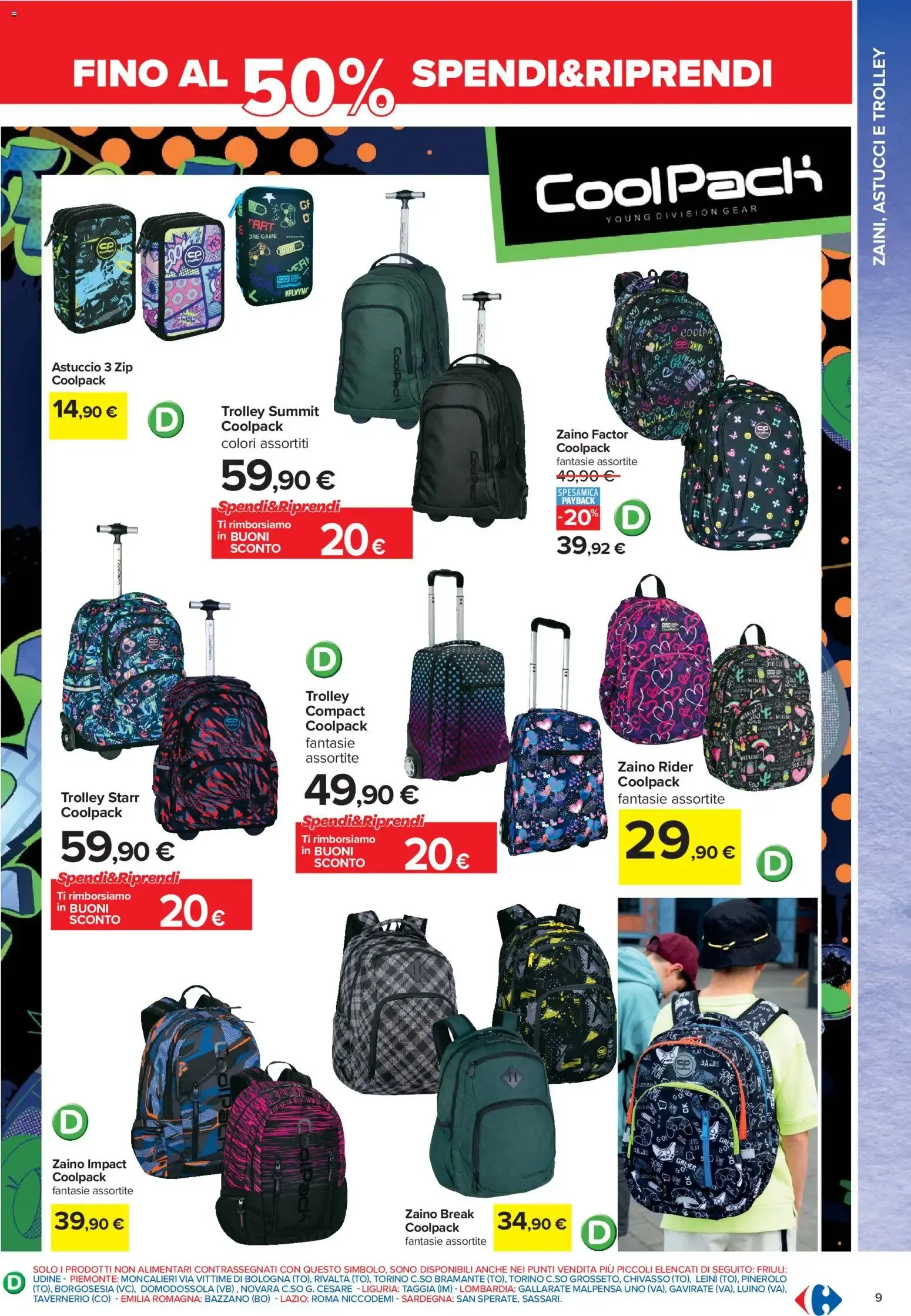Carrefour Iper Back to School da 22 luglio a 6 settembre di 2026 - Pagina del volantino 9
