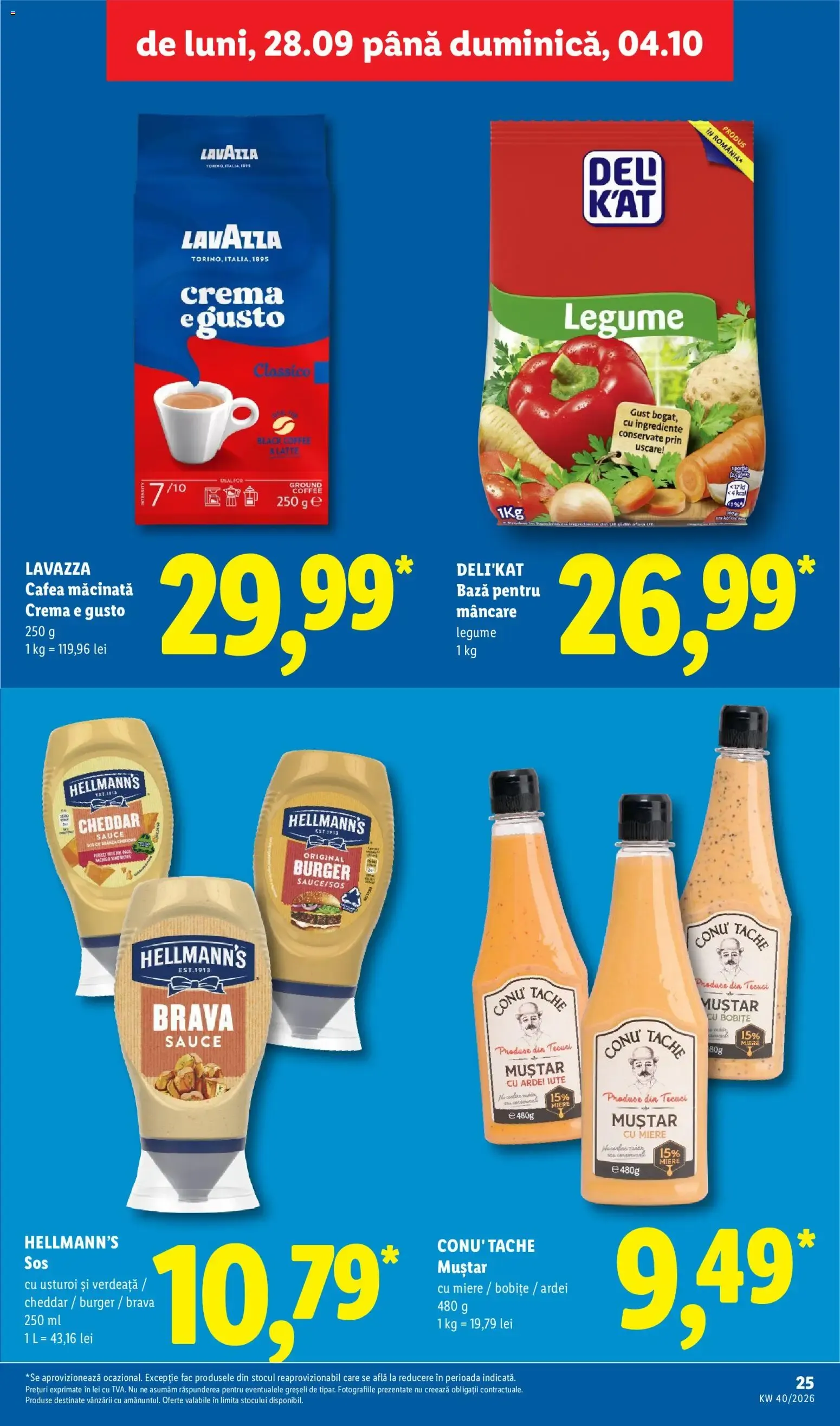 Catalog Catalog LIDL 28.09.2026 - Oferta și Revista online de la 28 septembrie până la 4 octombrie 2026 - Revista Pagina 24