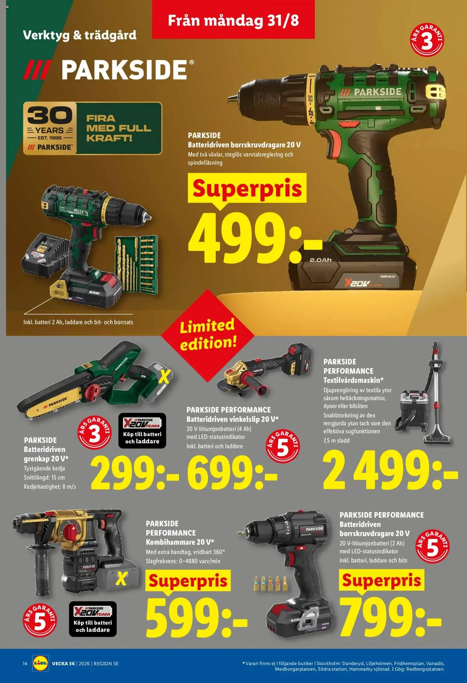 Lidl: Kvalitet till röda priser. Det lönar sig. från 31 augusti till 6 september 2026 - Reklamblad sidor 16