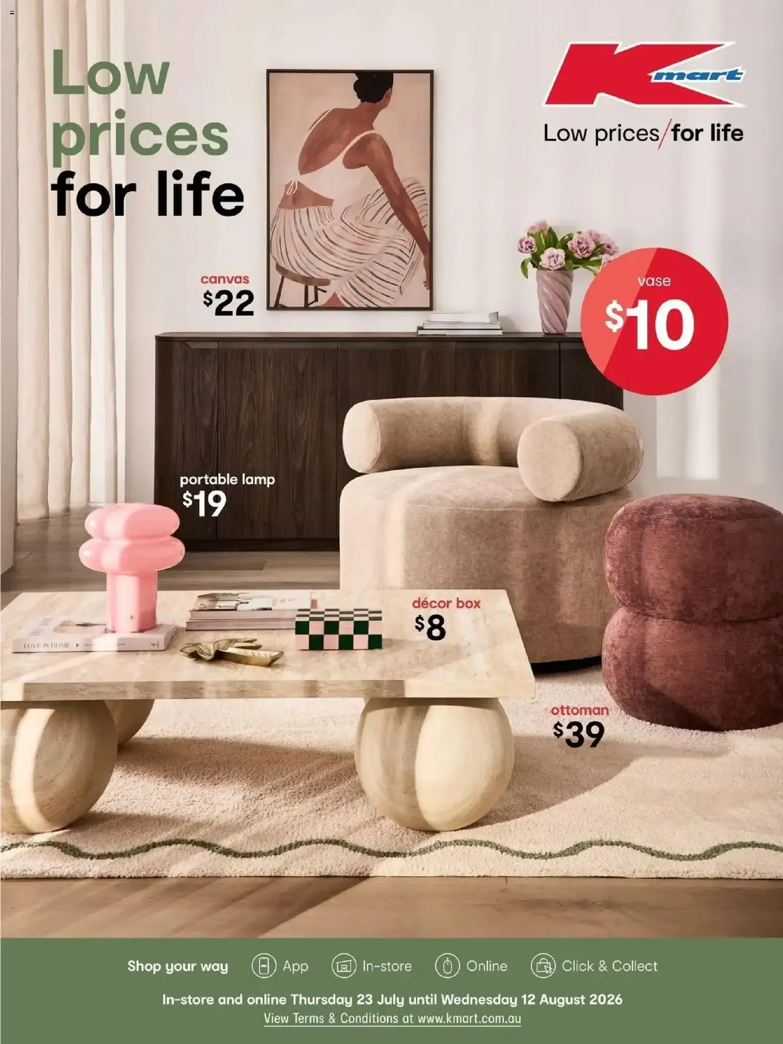 Low prices for life - Catalogue valid from 23 July to 12 August 2026 - page 1