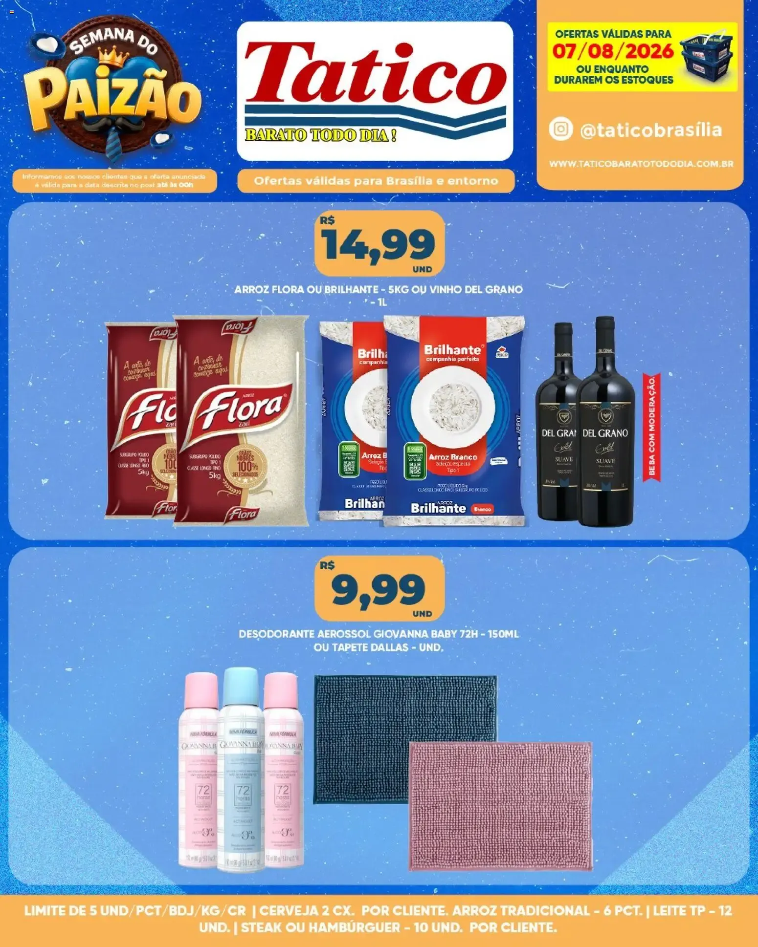 Encarte de Tatico ofertas Fim de Semana de 08/08/2026 | Promoções Online 8 de agosto até 9 de agosto 2026 - Pagina 26