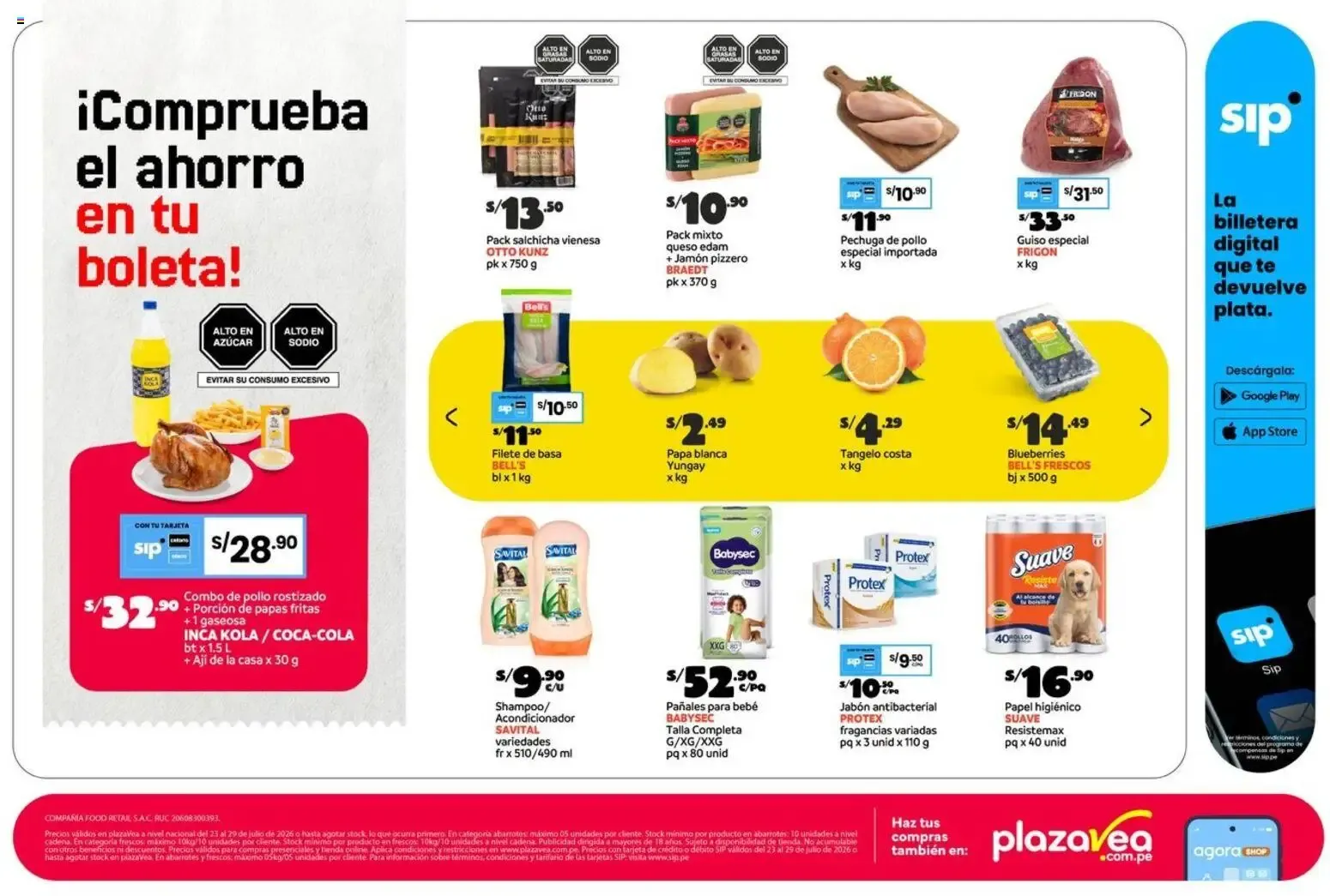Catalogo de Catálogo Plaza Vea - Precios Bajos Todos los Días 23 de julio al 29 de julio 2026 - Pag 2