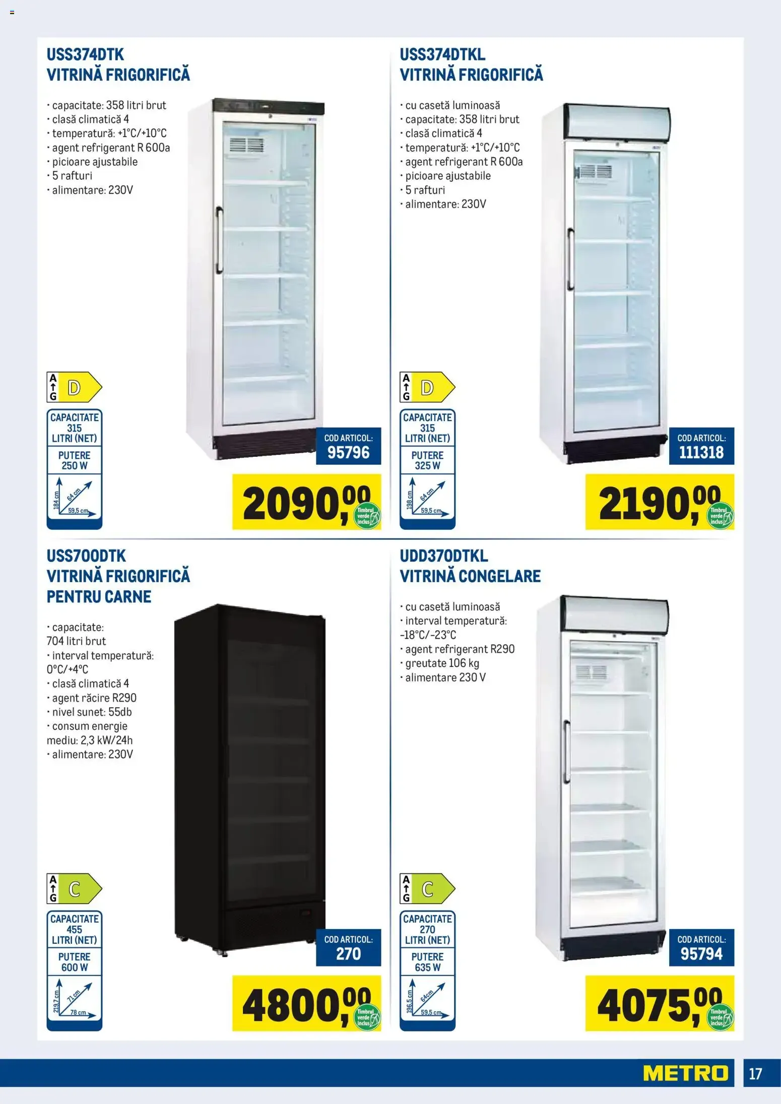 Catalog Metro Catalog Echipamente Pentru Revânzători - Oferta 01.07.2026 - 30.09.2026 de la 1 iulie până la 30 septembrie 2026 - Revista Pagina 17
