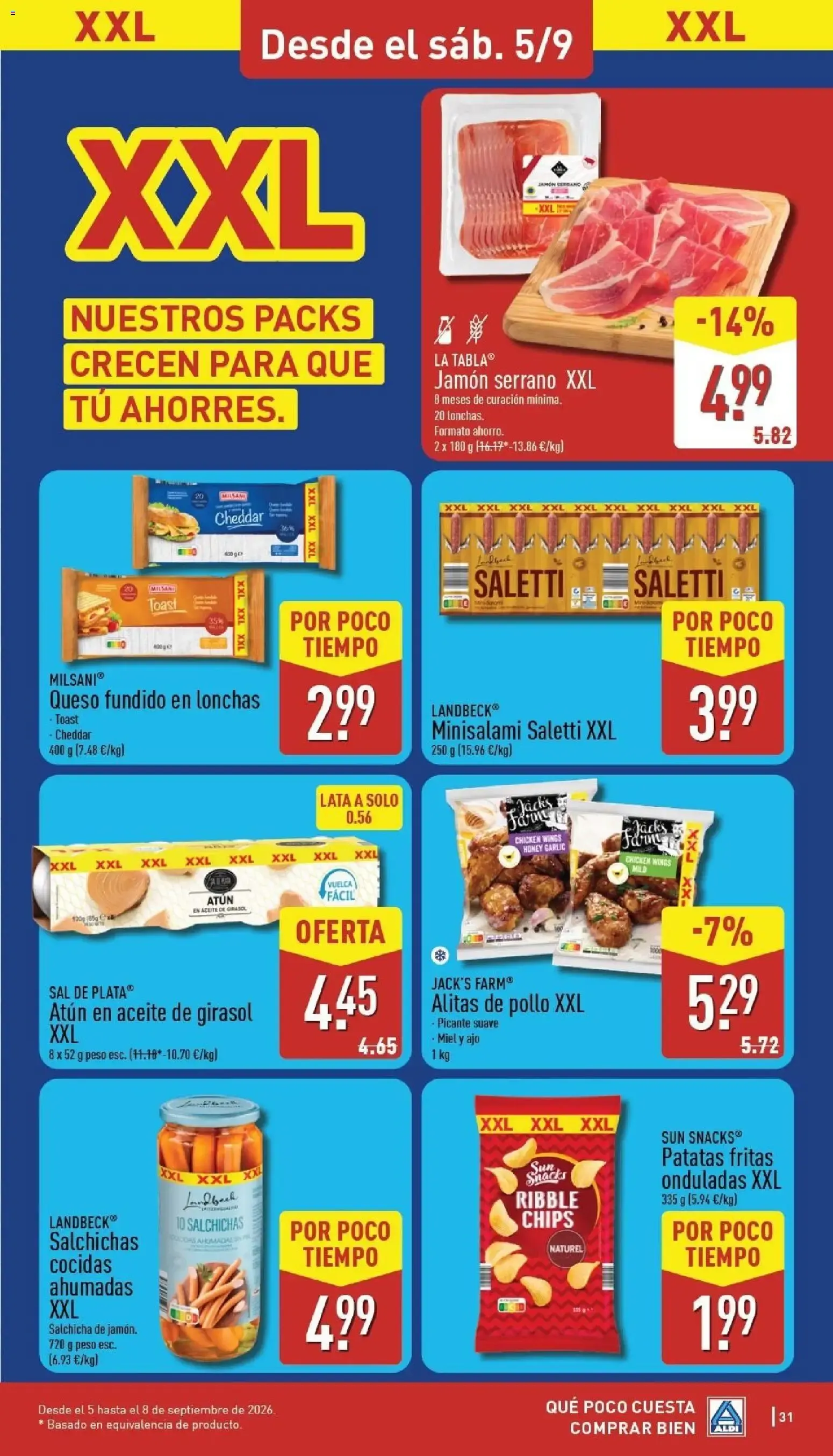Catálogo de Aldi folleto | Catálogo 31 de agosto al 6 de septiembre 2026 - Página 30