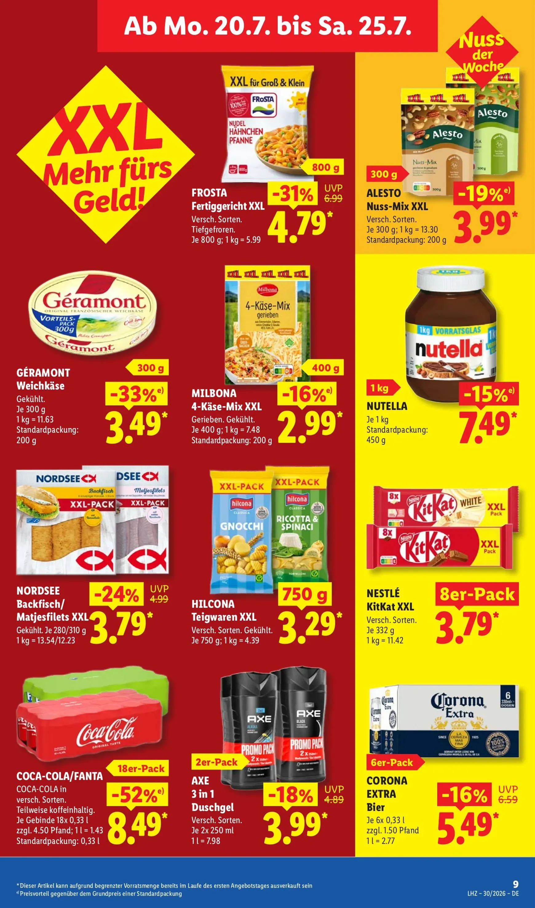 Lidl Prospekt nächste Woche – von Montag 20.07.2026 bis Samstag 25.07.2026 von 20. Juli bis 25. Juli 2026 - Prospekt seite 18