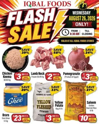 Iqbal Foods Flash Sale
