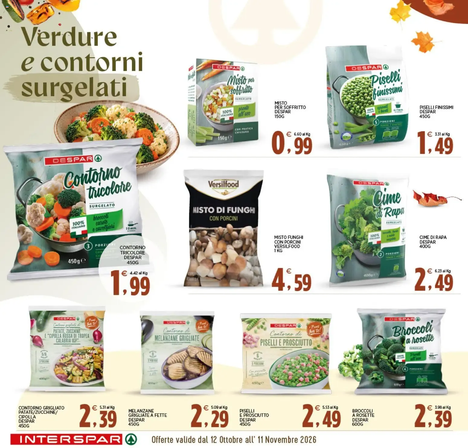Nuovo Interspar volantino Sapori d'Autunno dal 12/10/2026 > offerte anteprima 🛍️ da 12 ottobre a 11 novembre di 2026 - Pagina del volantino 8