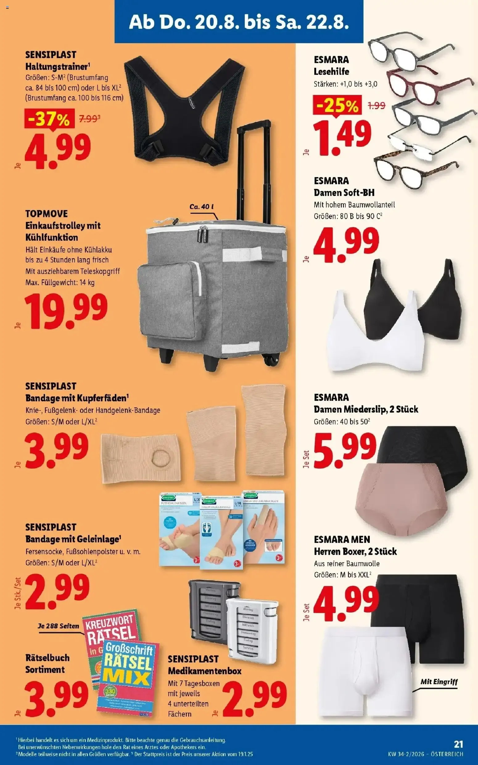 Lidl Plus - Österreichs günstigste Preise von 20. August bis 22. August 2026 - Flugblätt seite 25