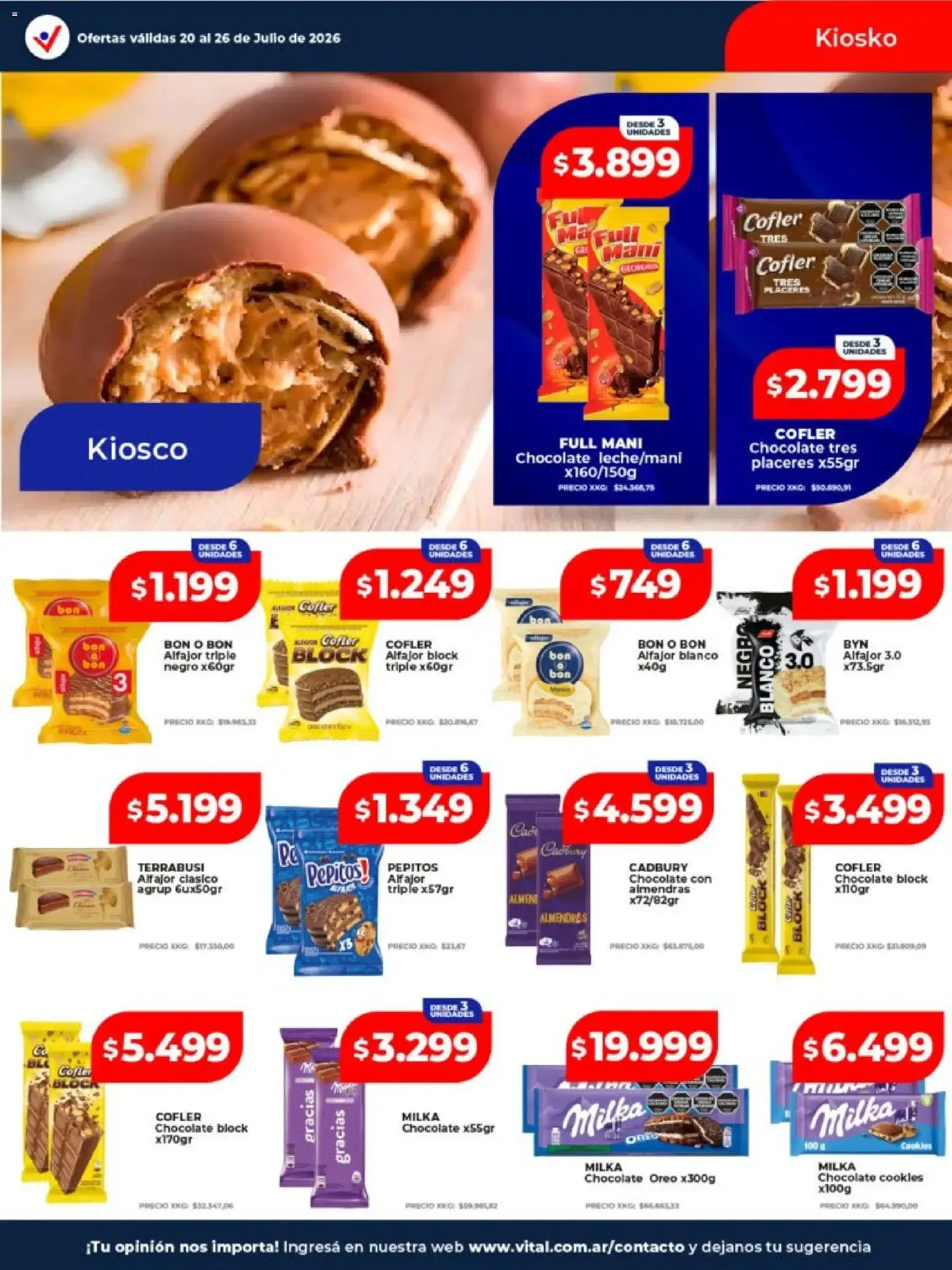 Ofertas de Vital - Ofertas || del 20/07/2026 - 26/07/2026 || Catálogo 20 de julio al 26 de julio 2026 - Página 23 del catálogo