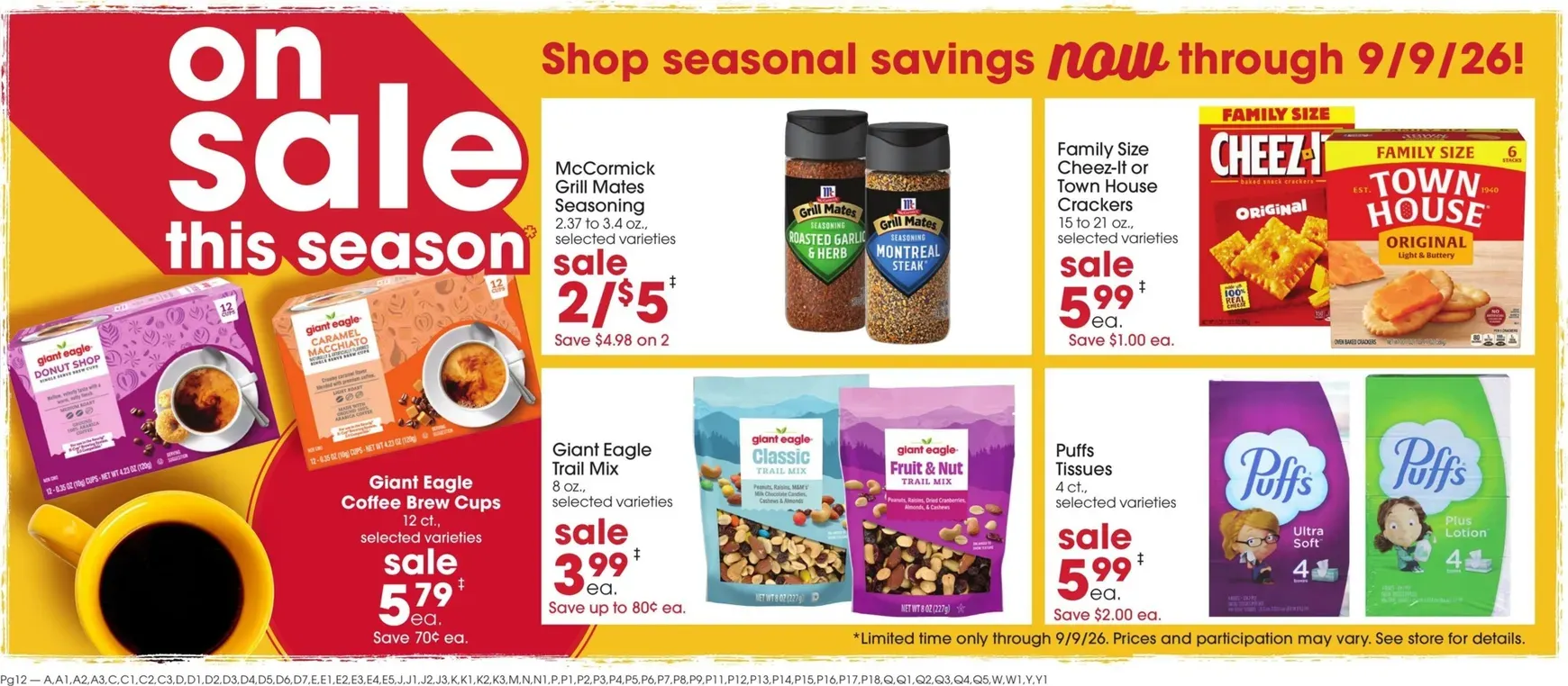 Weekly ad Current Giant Eagle leaflet valid from Thursday 07/23/2026 to Wednesday 07/29/2026 from July 23 to July 29 2026 - Page 12