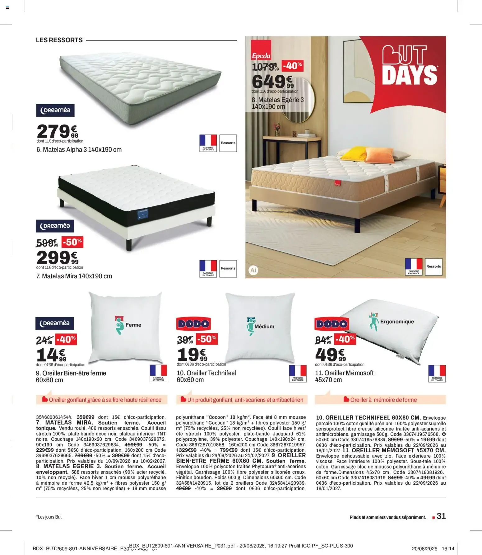 But catalogue but days à partir du 22/09/2026 - promo en ligne du 22 septembre au 26 octobre 2026 - Catalogue page 31