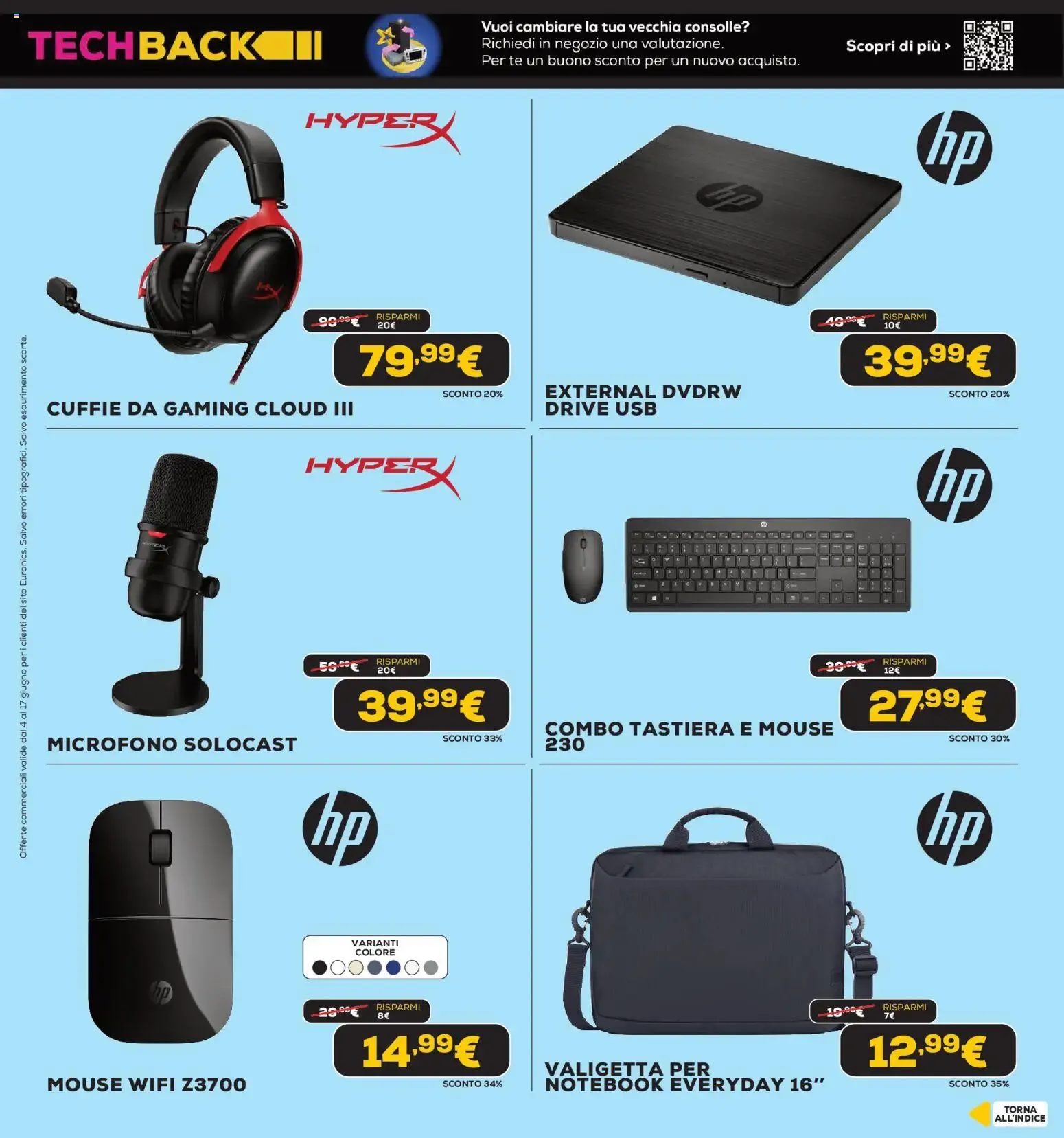 Volantino Euronics Black Friday da 4 giugno a 17 giugno di 2026 - Pagina del volantino 19