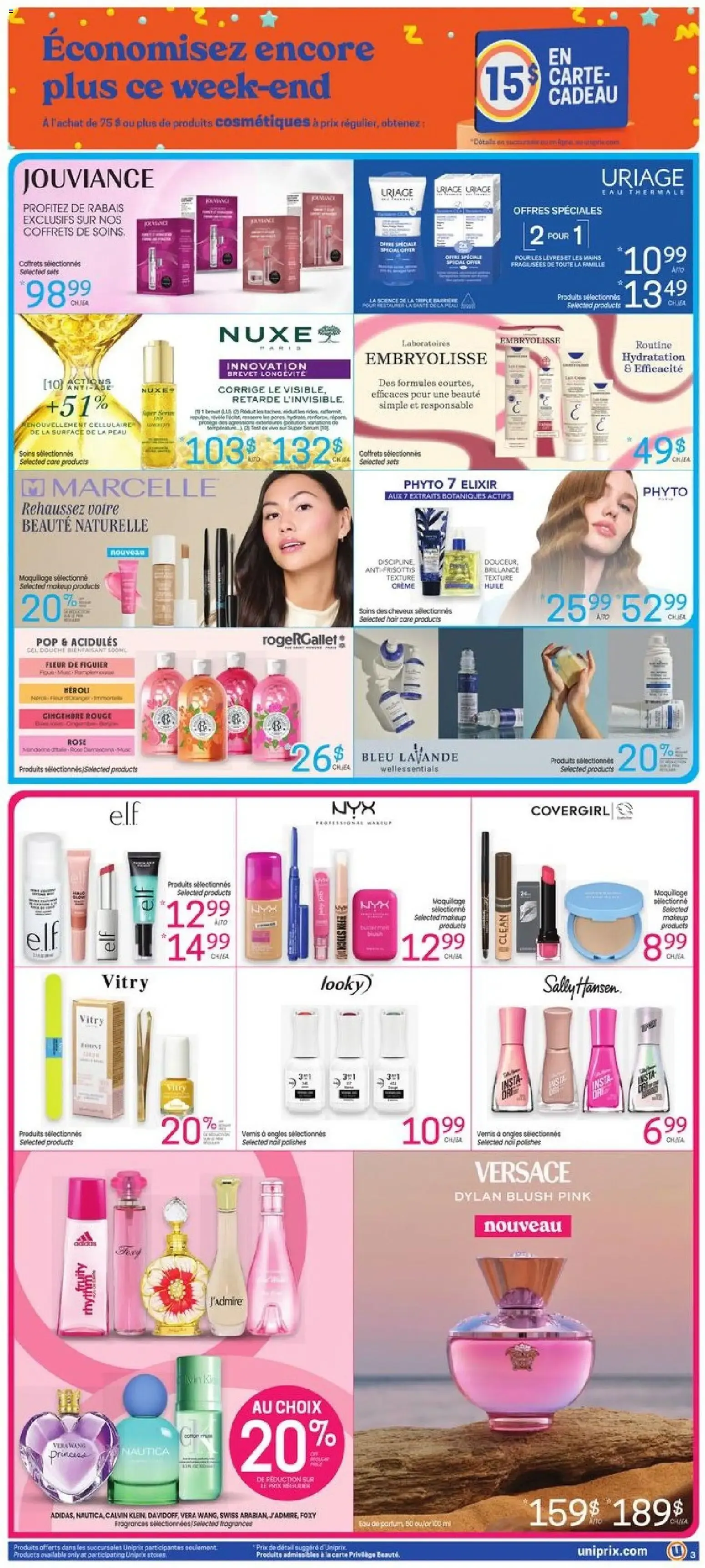 Uniprix weekly flyer / circulaire from Sep 17, 2026 > weekly specials & deals from September 17 to September 23 2026 - flyer page 4