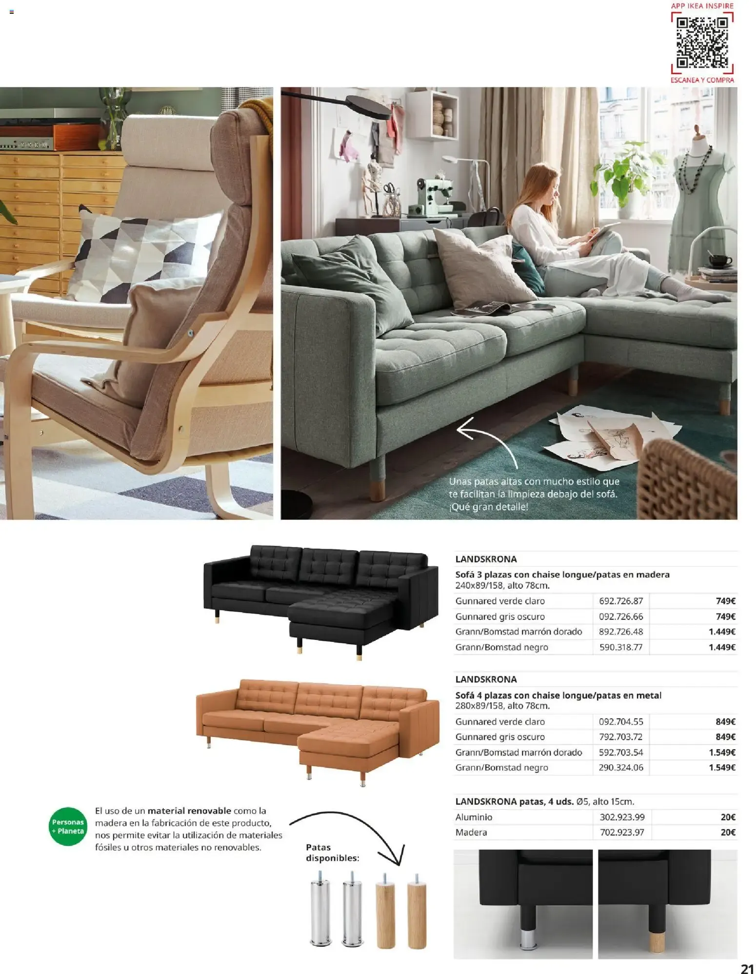 Catálogo de Guía de Compra Sofás IKEA 7 de mayo al 31 de agosto 2026 - Página 21