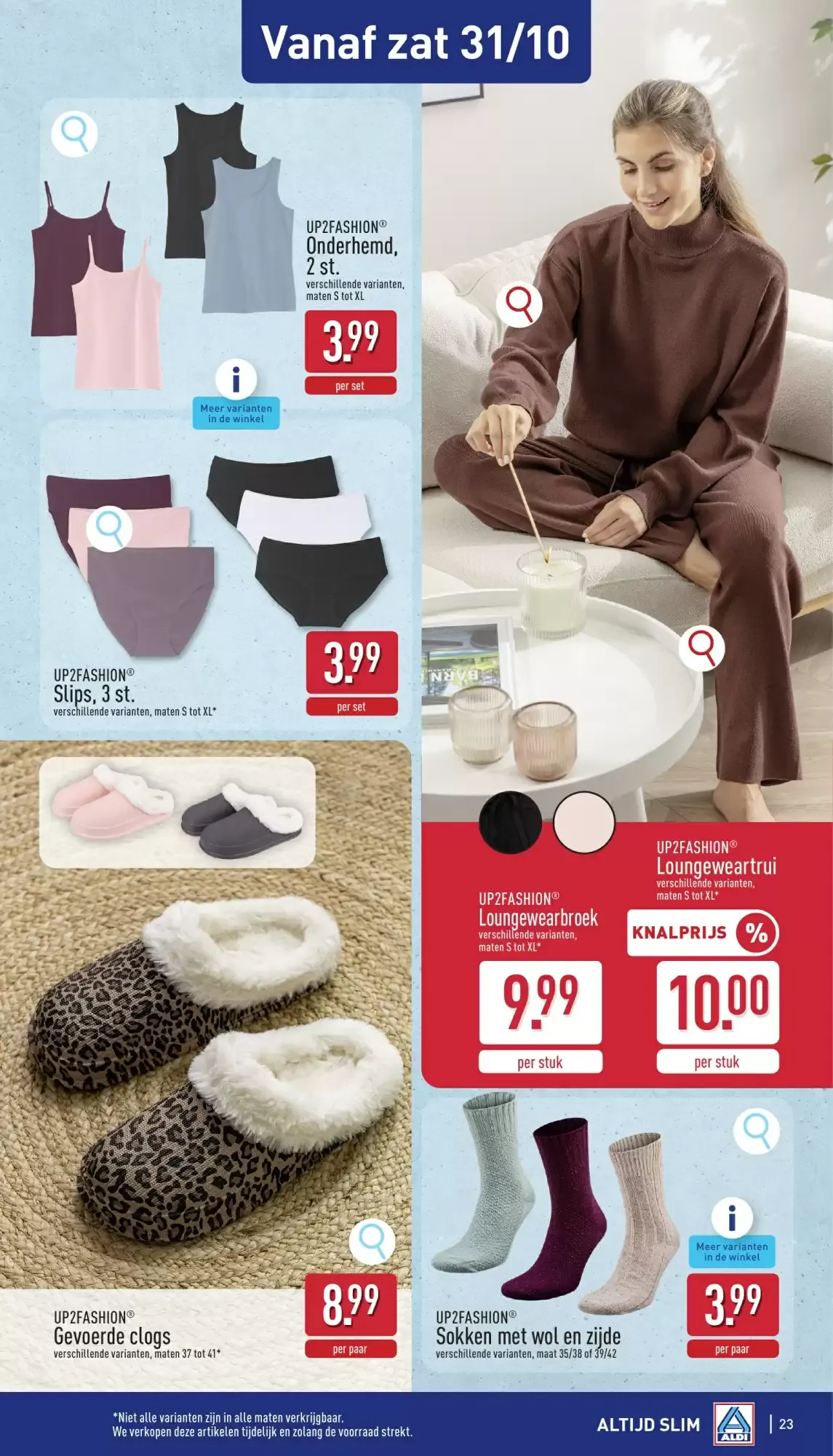 ALDI Folder 26/10 - 31/10 van 26 oktober tot 31 oktober 2026 - folder pagina 23