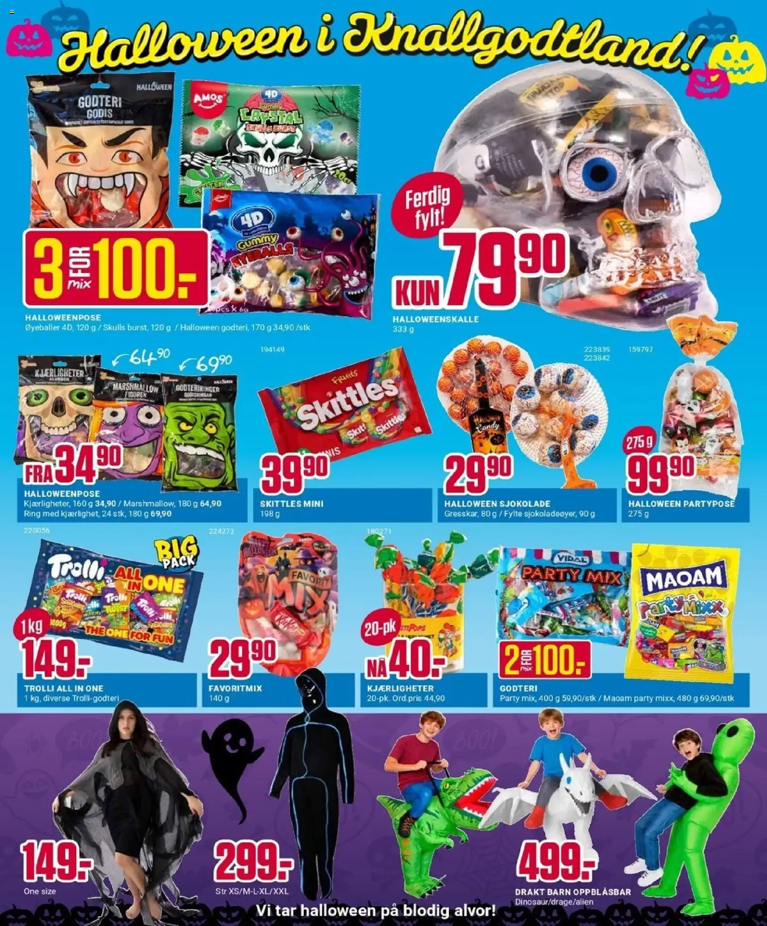 Europris: Hele Norges Halloween-butikk! fra 19. oktober til 24. oktober 2026 - kundeavisside 2