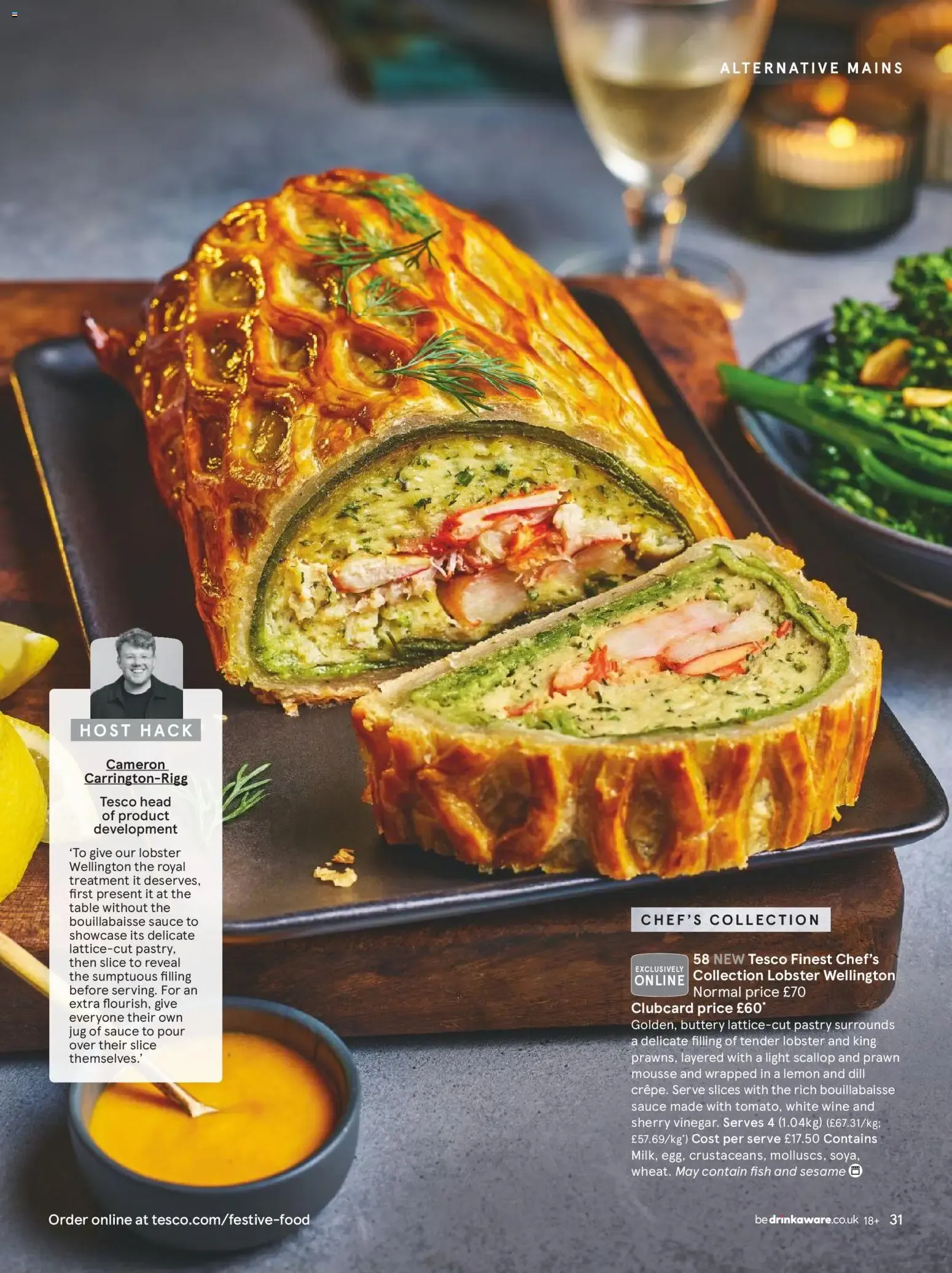 TESCO finest FESTIVE FOOD TO ORDER from 1 October to 31 October 2026 - Catalogue Page 30