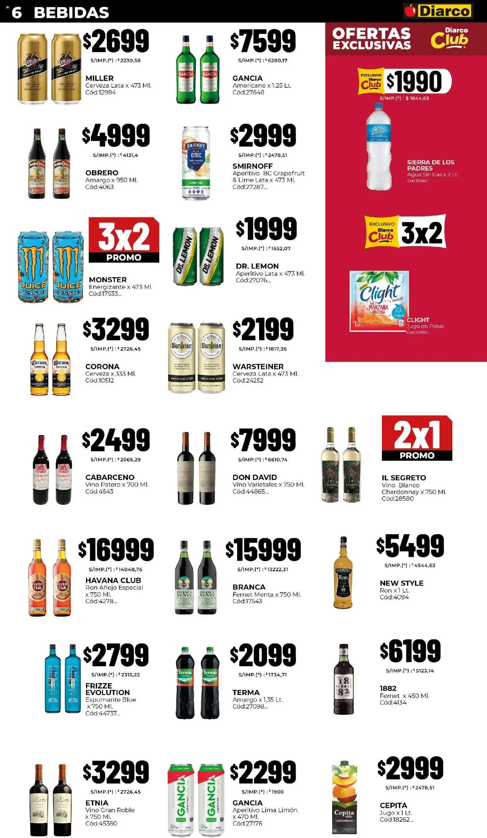 Ofertas de Diarco - ¡Todos pueden comprar por unidad o cantidad! 20 de julio al 24 de julio 2026 - Página 6 del catálogo