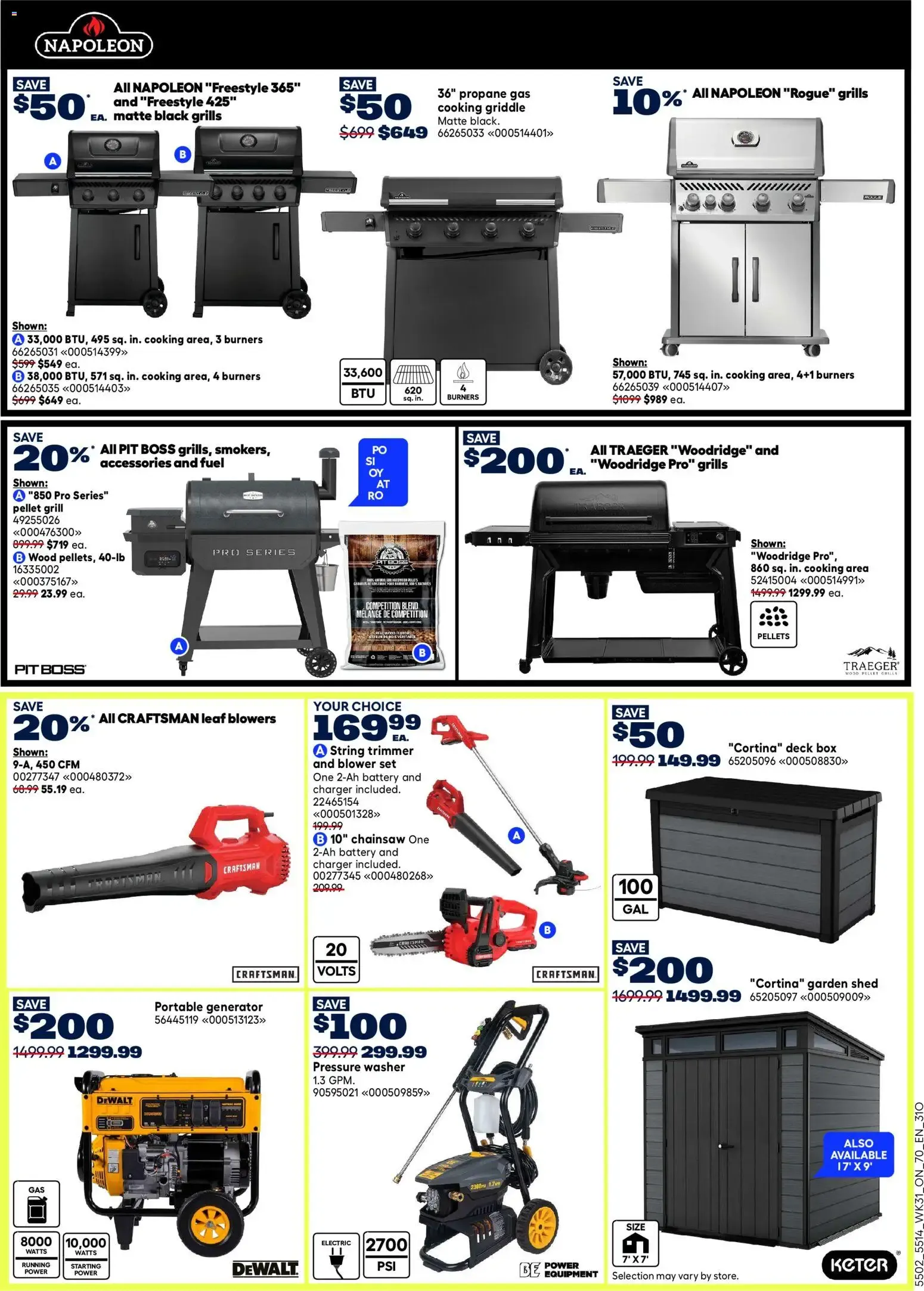 15% off regular-priced items with a $100 purchase from August 28 to August 30 2026 - flyer page 8